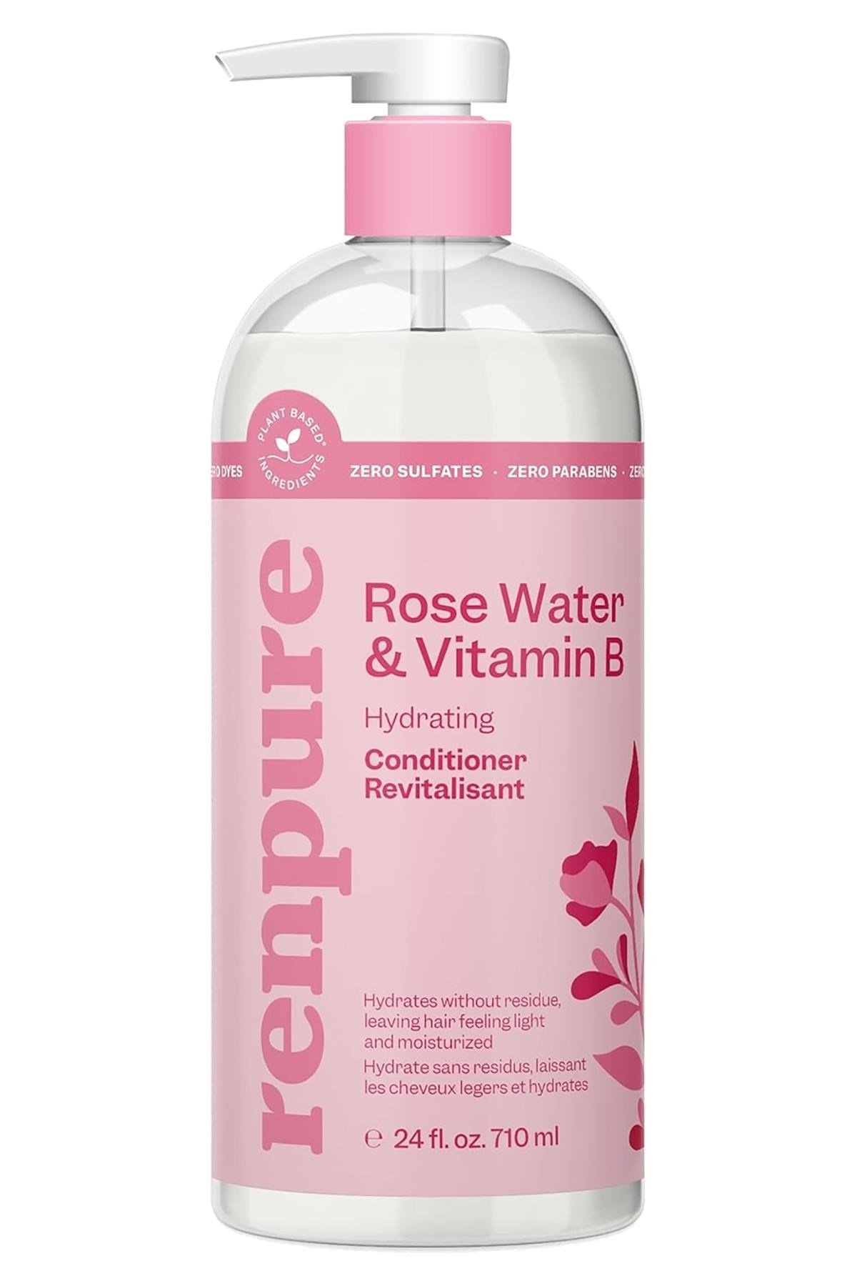 Renpure Gül Suyu ve Vitamin B Nemlendirici Saç Kremi 710ML