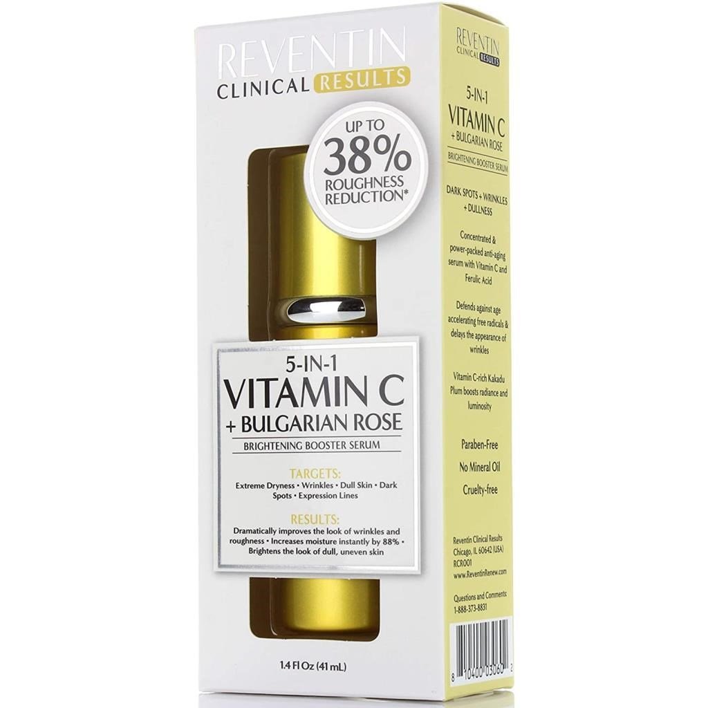 Reventin 5-in-1 Vitamin C + Bulgarian Rose Yüz Serumu 41ML