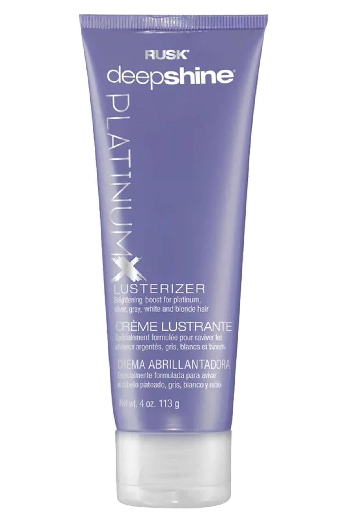 Rusk Deepshine PlatinumX Renk Canlandırıcı Durulanmayan Saç Kremi 113GR