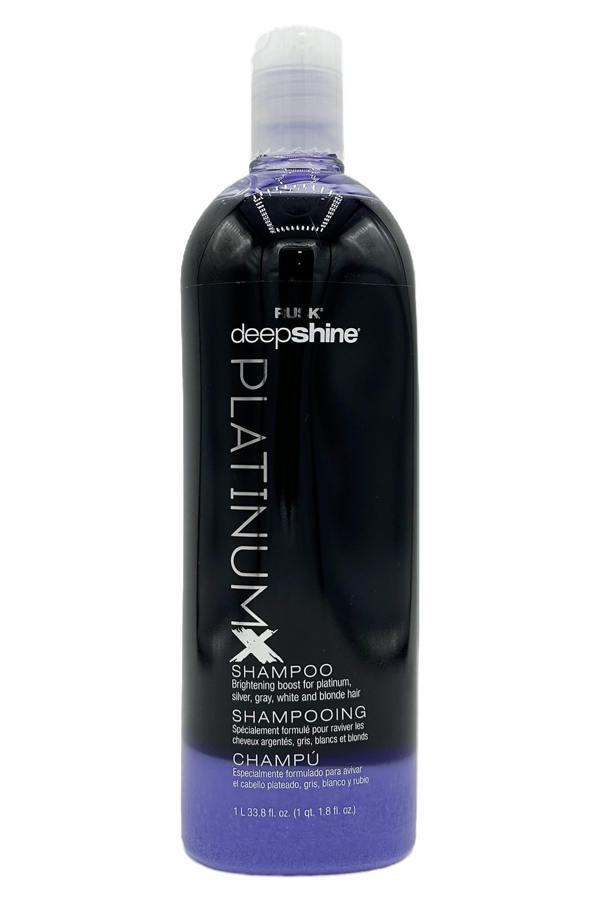 Rusk Deepshine PlatinumX Renk Canlandırıcı Mor Şampuan 355ML