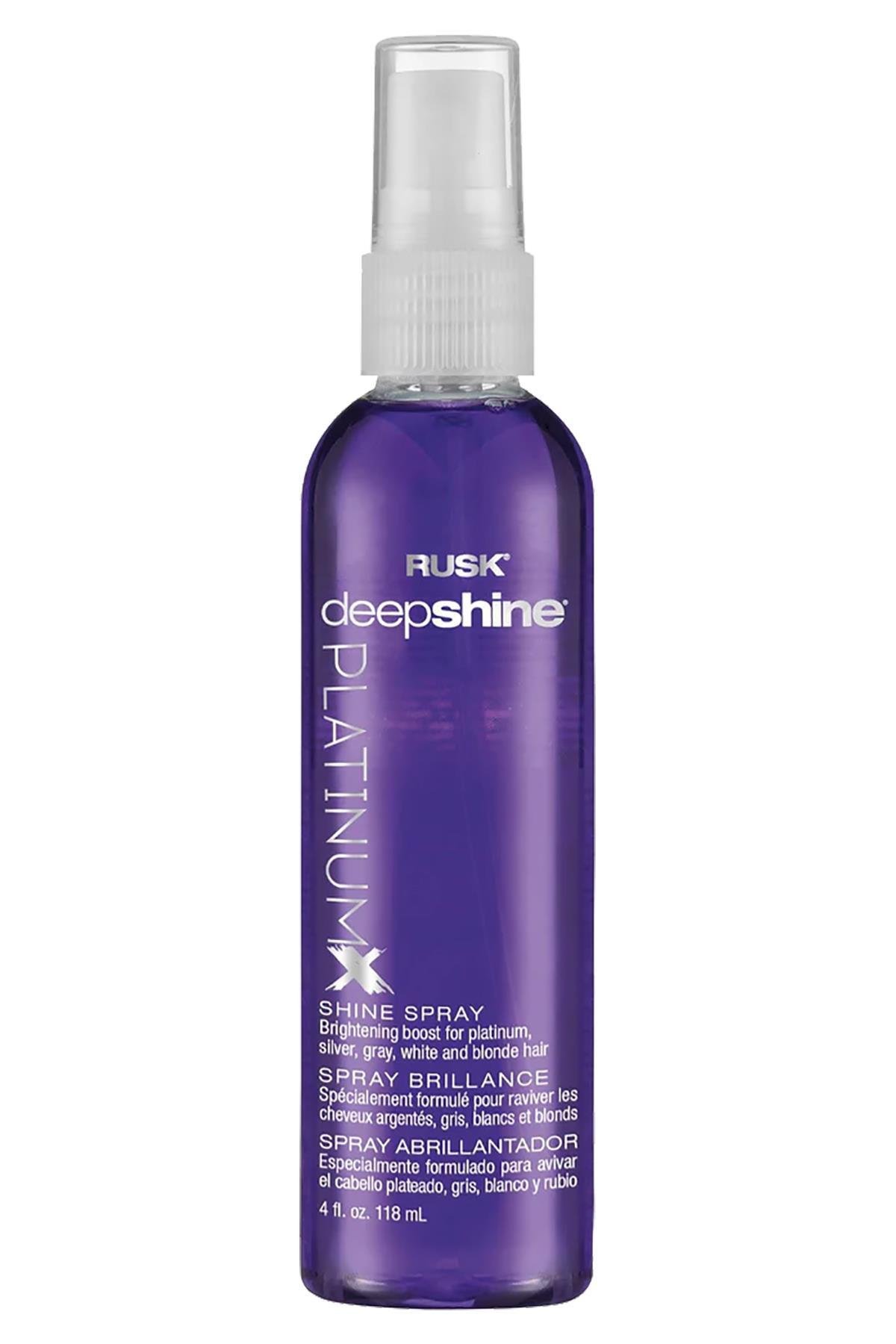 Rusk Deepshine PlatinumX Renk Canlandırıcı Parlaklık Saç Spreyi 118ML