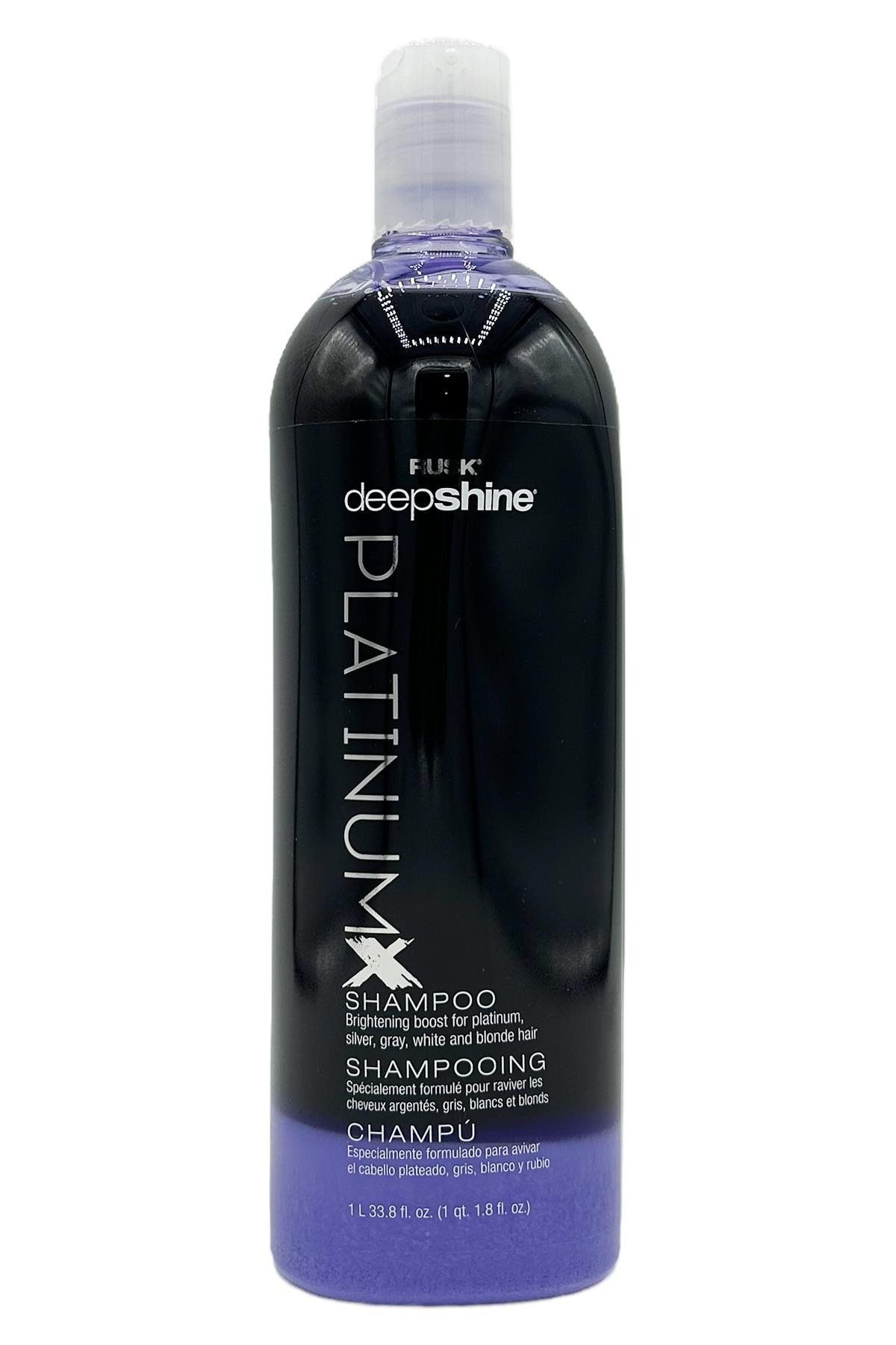 Rusk Deepshine PlatinumX Renk Canlandırıcı Mor Şampuan 355ML