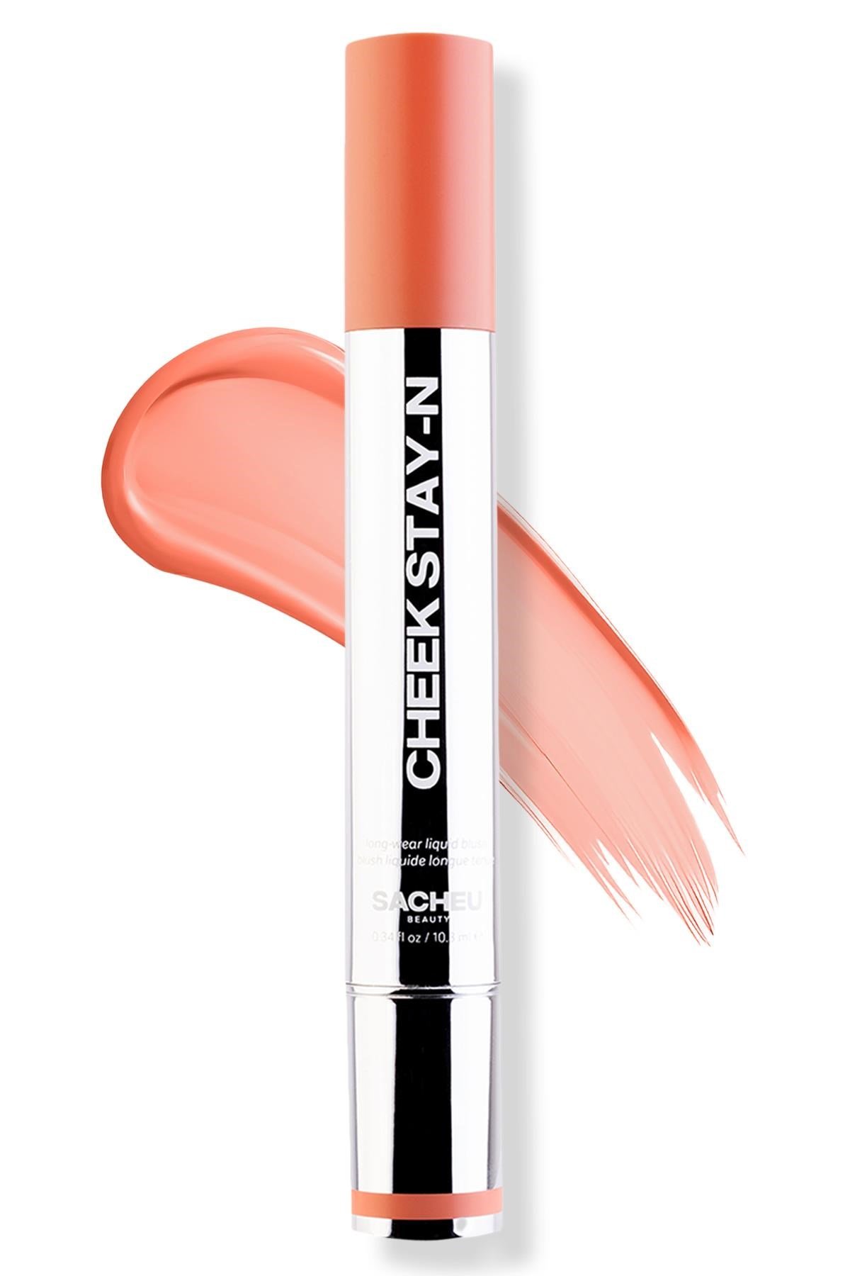 Sacheu Cheek Stay-n Uzun Süre Kalıcı Likit Allık 02 I'm Playful 10ML