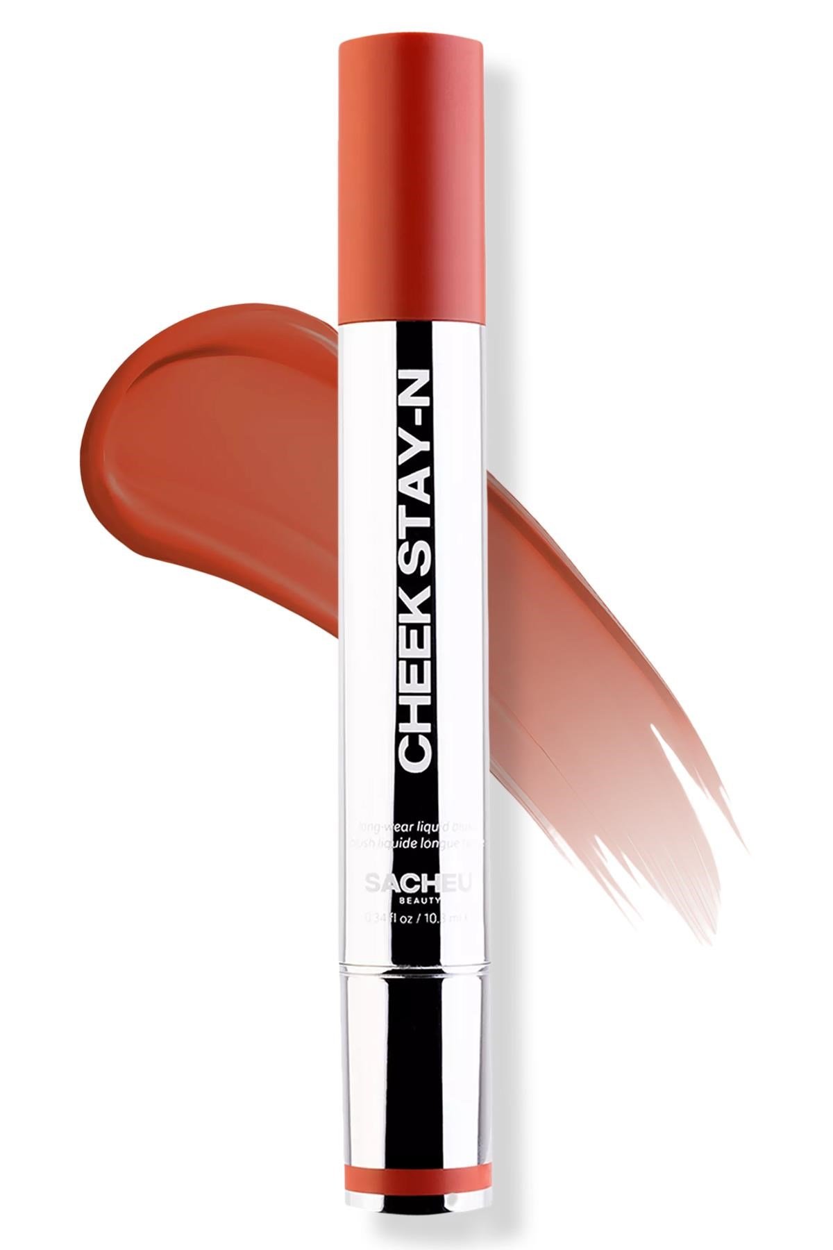 Sacheu Cheek Stay-n Uzun Süre Kalıcı Likit Allık 05 I'm Hot 10ML