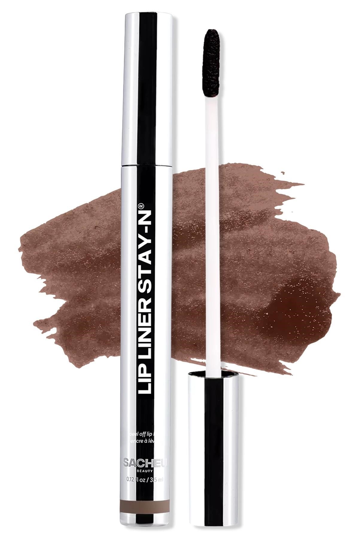 Sacheu Lip Liner Stay-n Soyulabilir Uzun Süre Kalıcı Dudak Çizgisi Belirginleştirici 04 Hey-zel 3.5ML