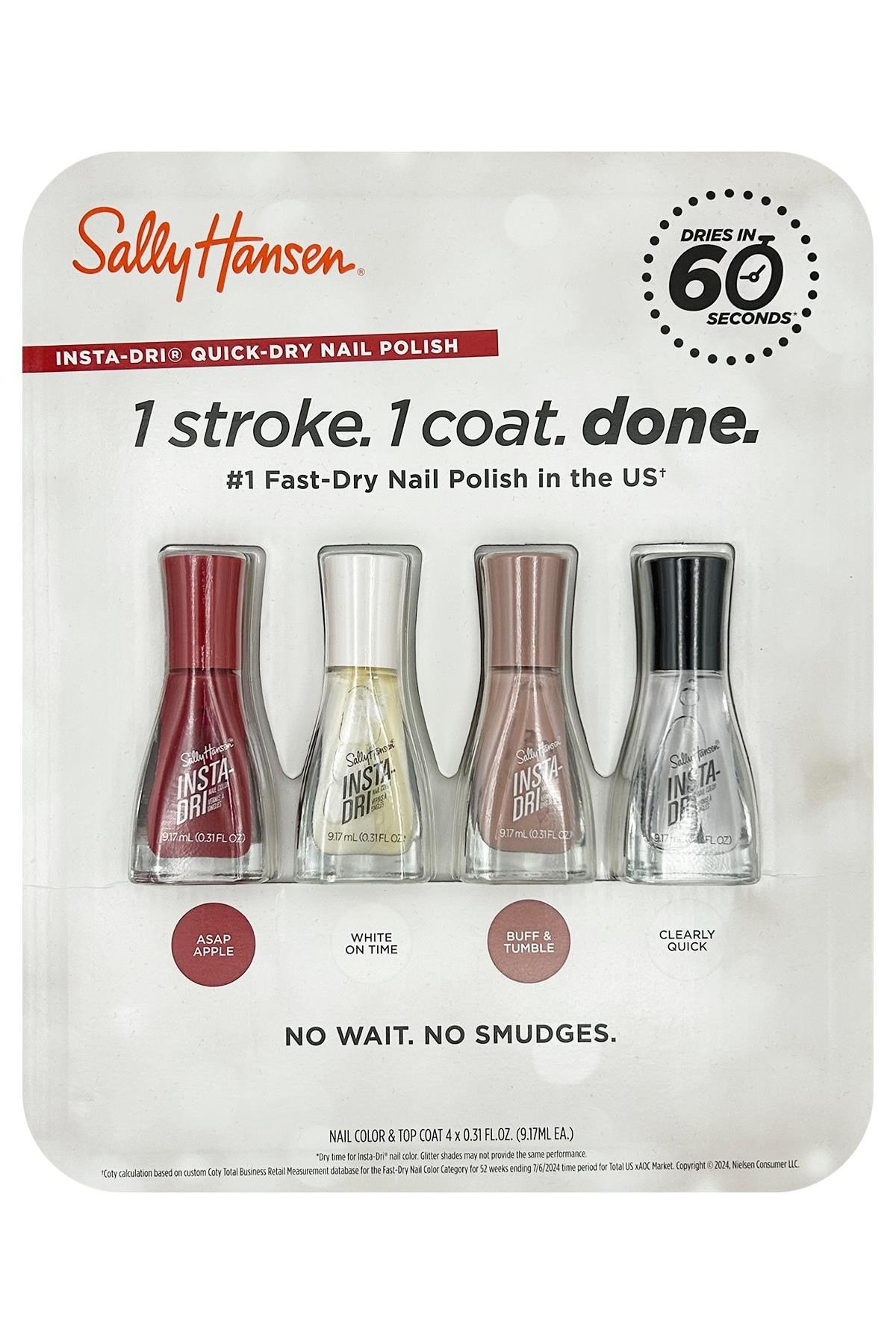 Sally Hansen Insta-Dri Hızlı Kuruyan Oje Seti