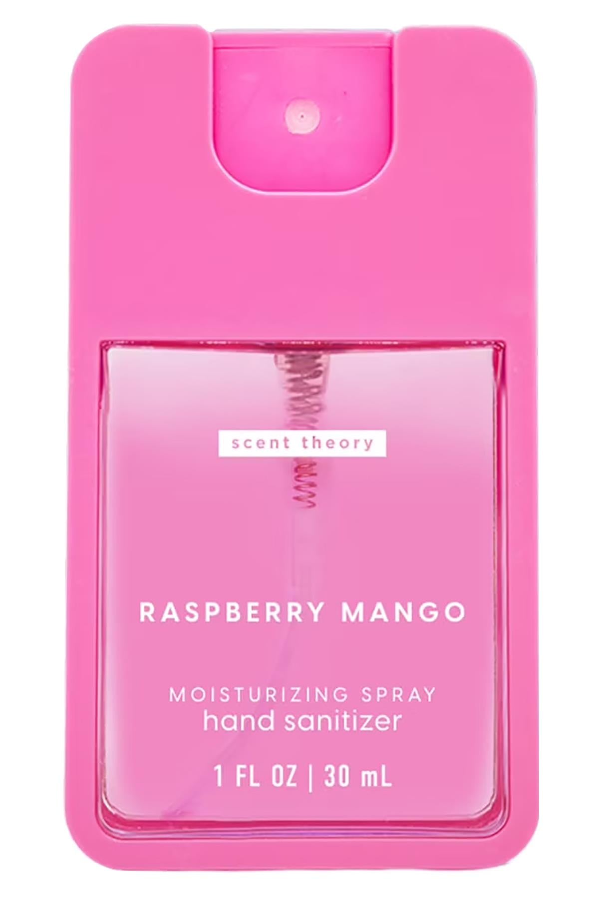 Scent Theory Raspberry Mango Nemlendirici ve Kokulu El Temizleme Spreyi 30ML