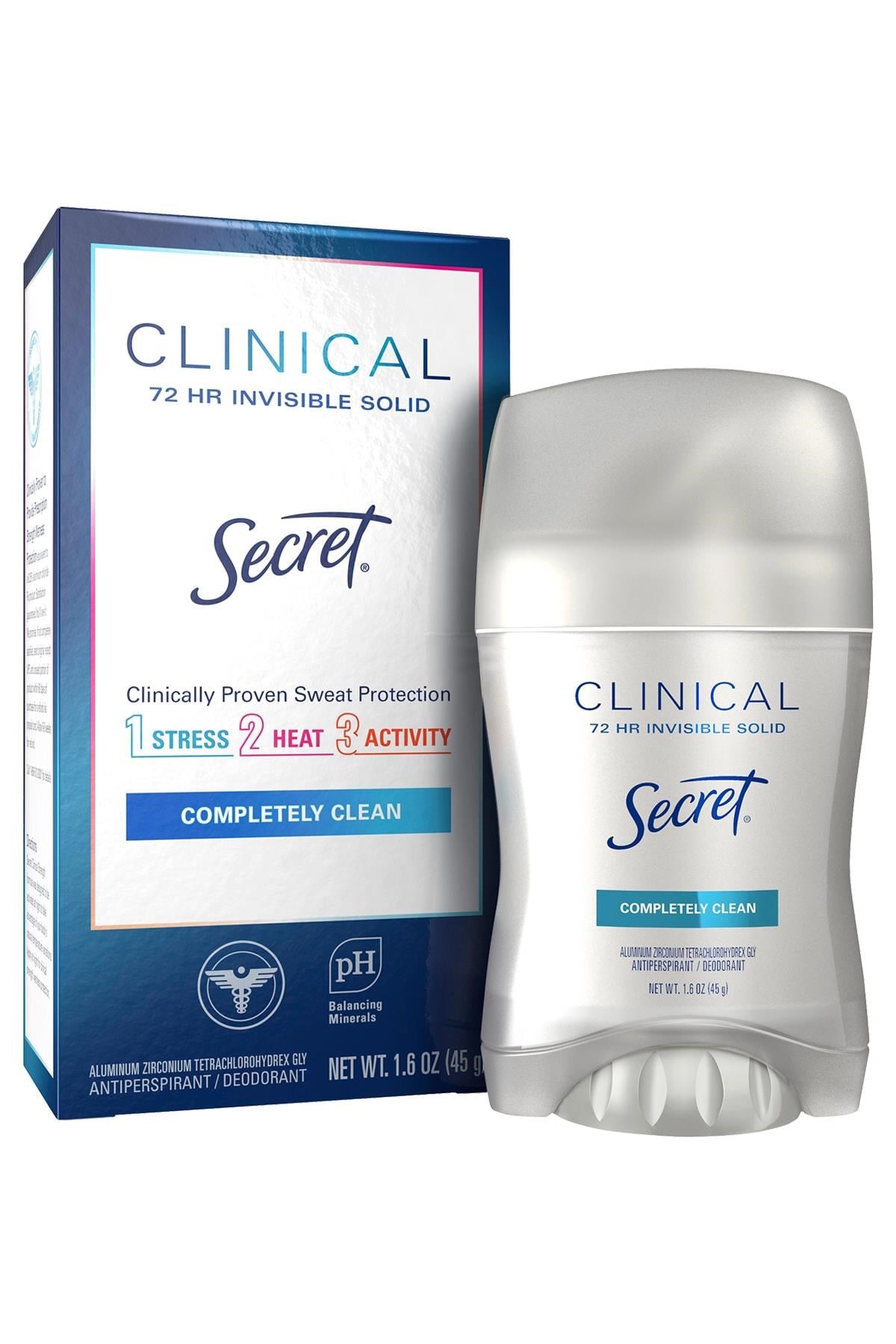 Secret Clinical Strength Completely Clean Antiperspirant Deodorant 45GR