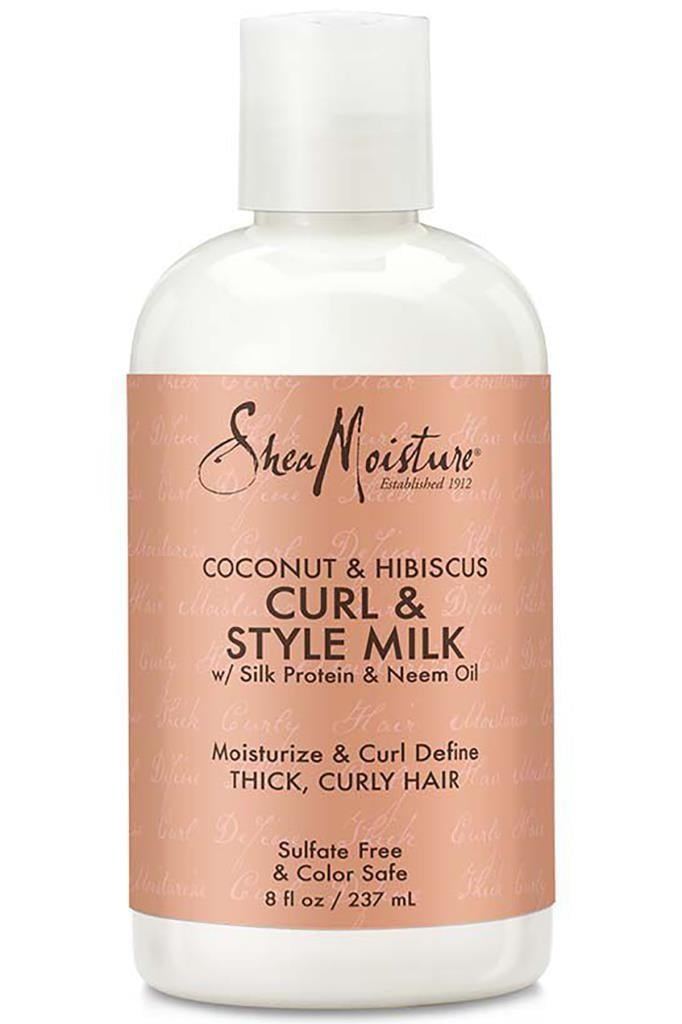Shea Moisture Coconut & Hibiscus Durulanmayan Şekillendirici Saç Bakım Sütü 237ML
