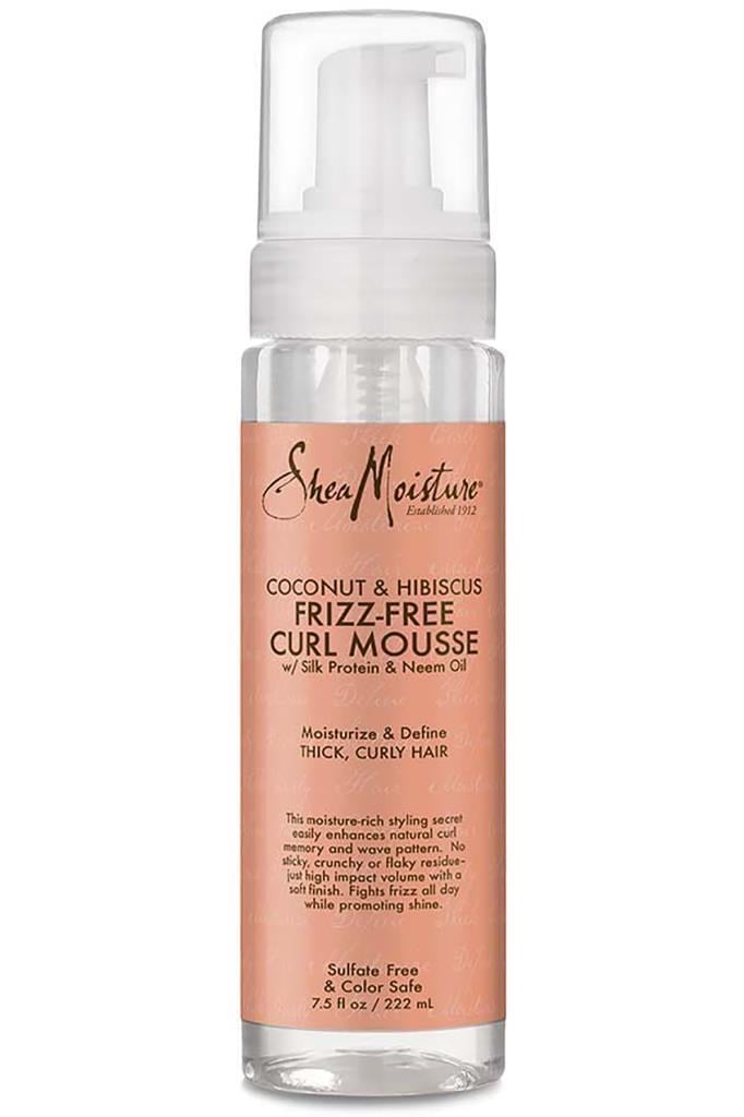 Shea Moisture Coconut & Hibiscus Kabarma Karşıtı Bukle Kontrolü Saç Köpüğü 222ML