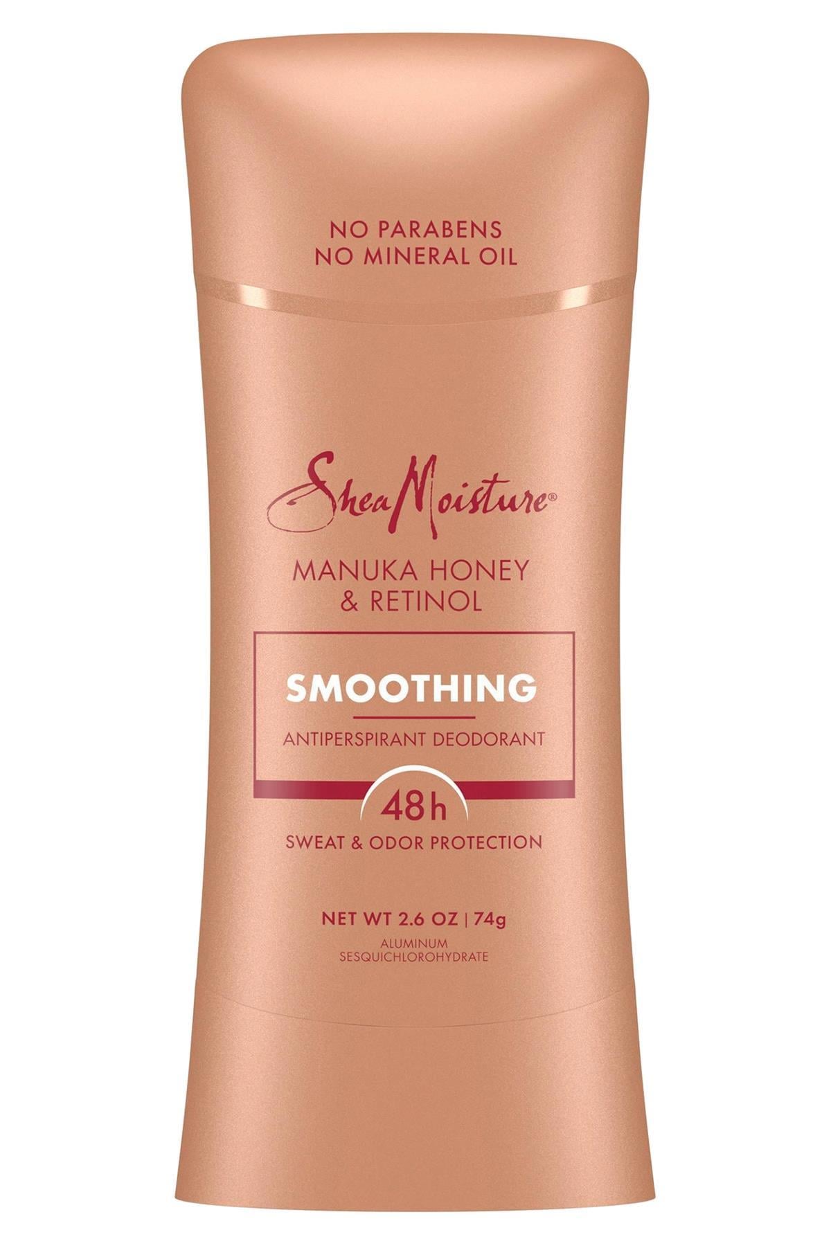 Shea Moisture Manuka Honey & Retinol Smoothing Antiperspirant Stick Deodorant 74GR