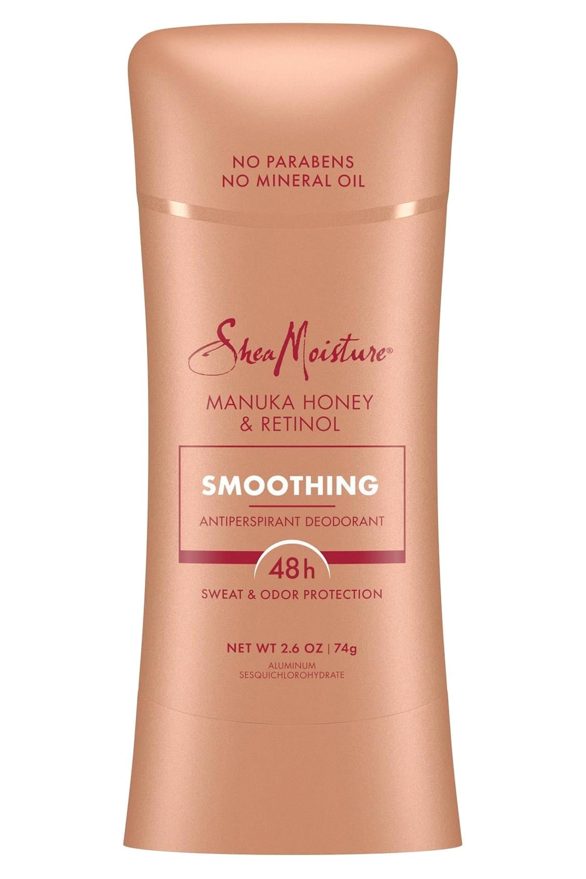 Shea Moisture Manuka Honey & Retinol Smoothing Antiperspirant Stick Deodorant 74GR