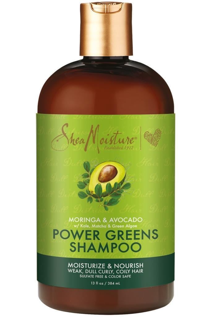 Shea Moisture Power Greens Moringa ve Avokado Yağlı Şampuan 384ML
