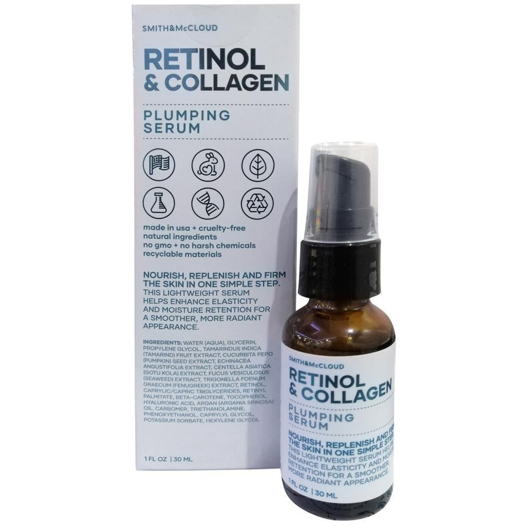 Smith & Mccloud Retinol Collagen Plumping Serum 30ML