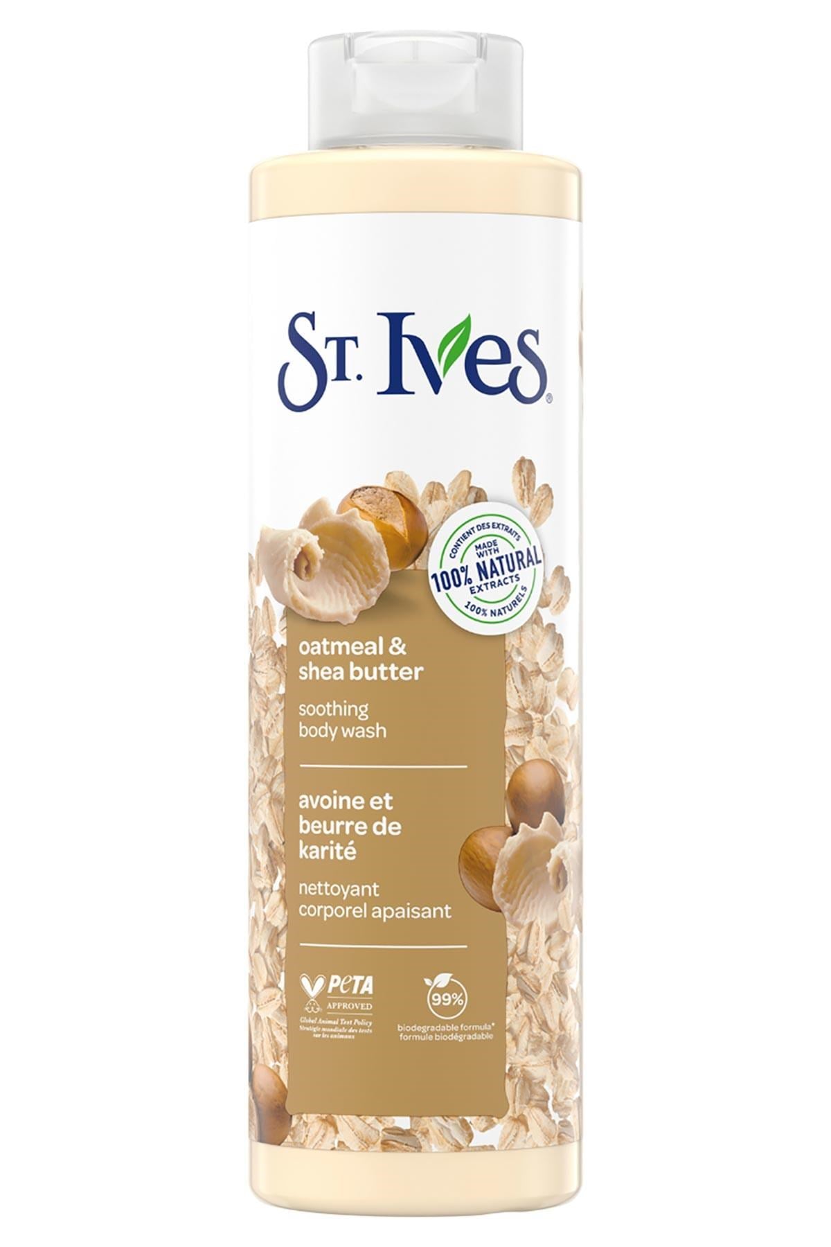 ST.Ives Yulaf Ezmesi ve Shea Yağı Özlü Yatıştırıcı Vücut Şampuanı 650ML