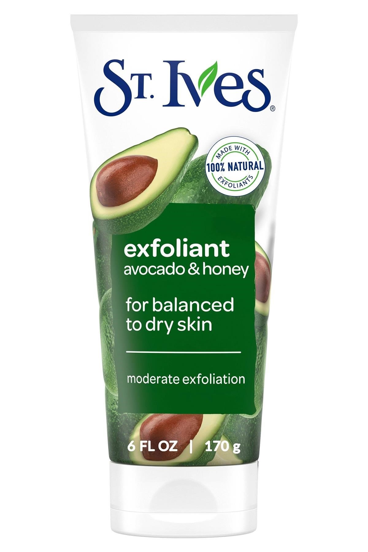 St. Ives Avokado ve Bal Özlü Normal ve Kuru Ciltler İçin Yüz Peelingi 170GR