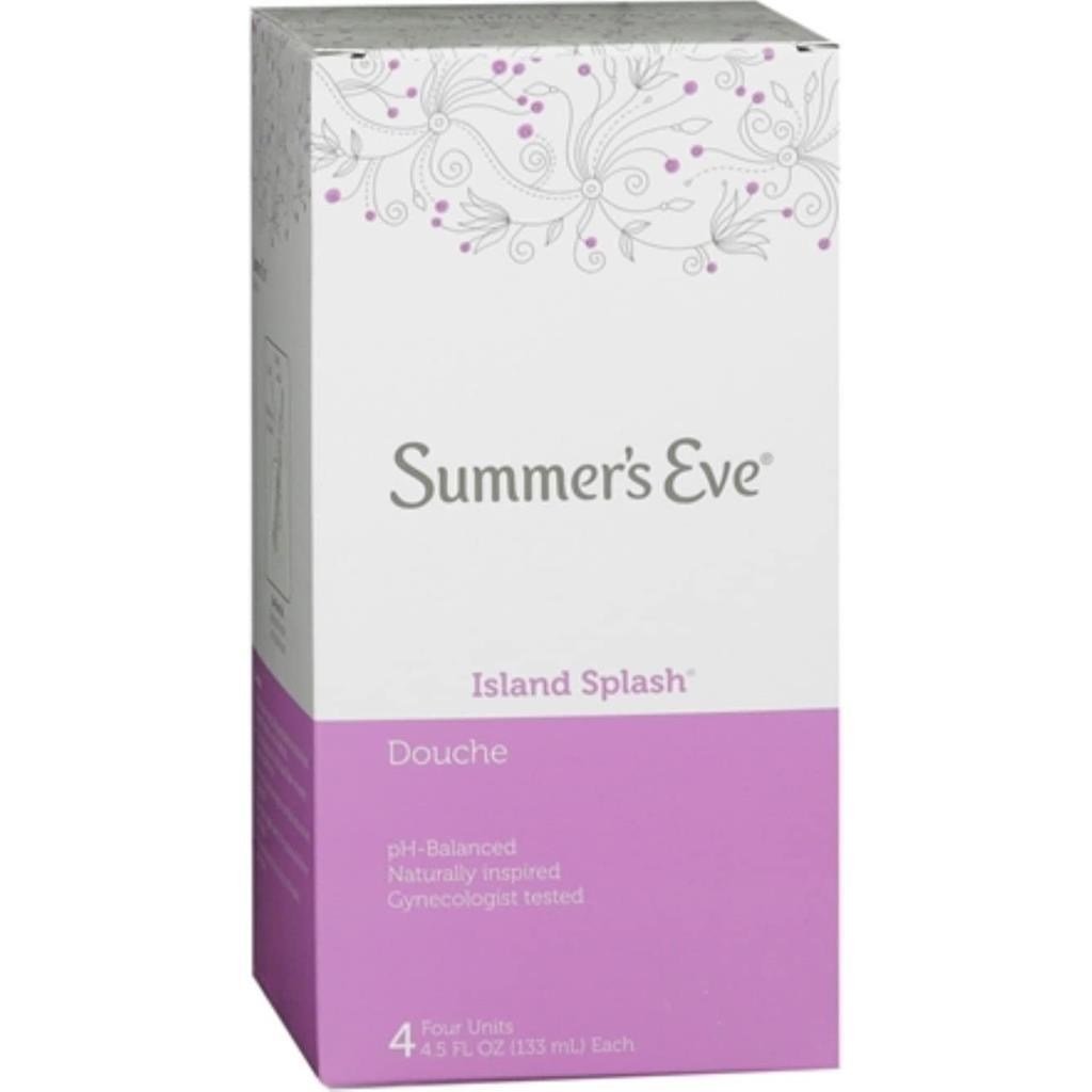 Summer's Eve Island Splash Özel Bölge Temizleyici 4lü Paket