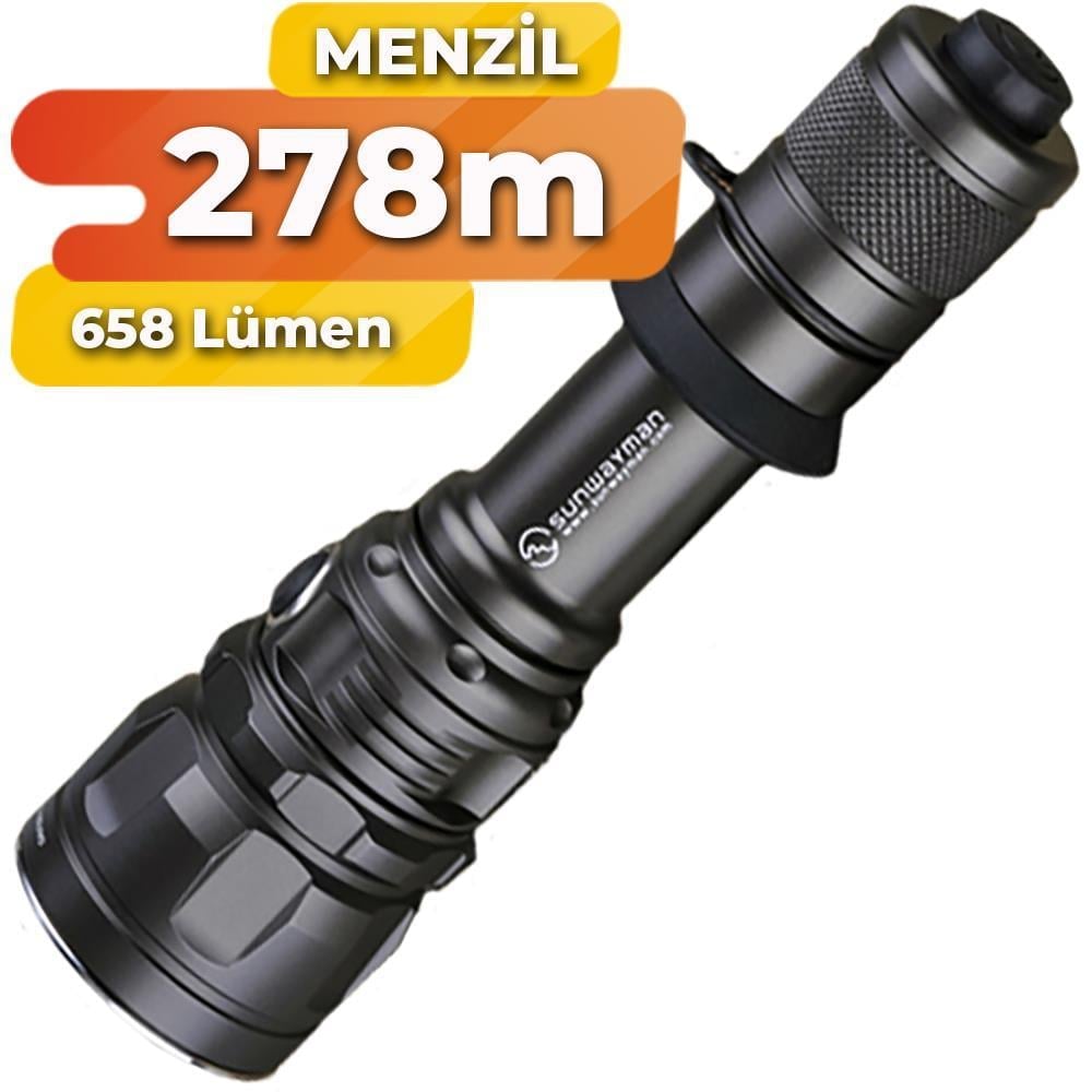 Sunwayman T20CS 658 Lümen LED El Feneri
