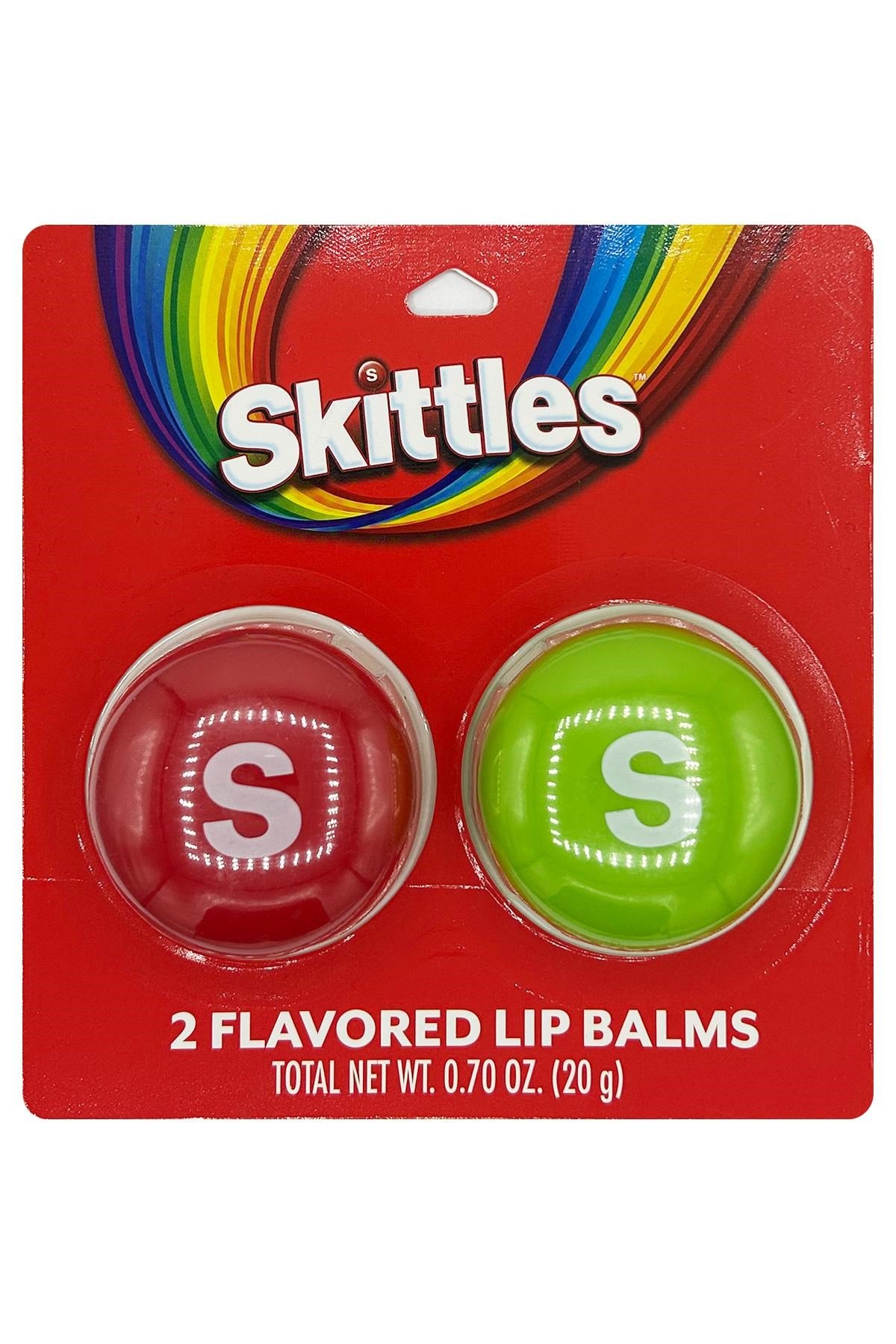 Taste Beauty Skittles Lip Balm Dudak Balsamı Çeşit Paketi 2 Adet