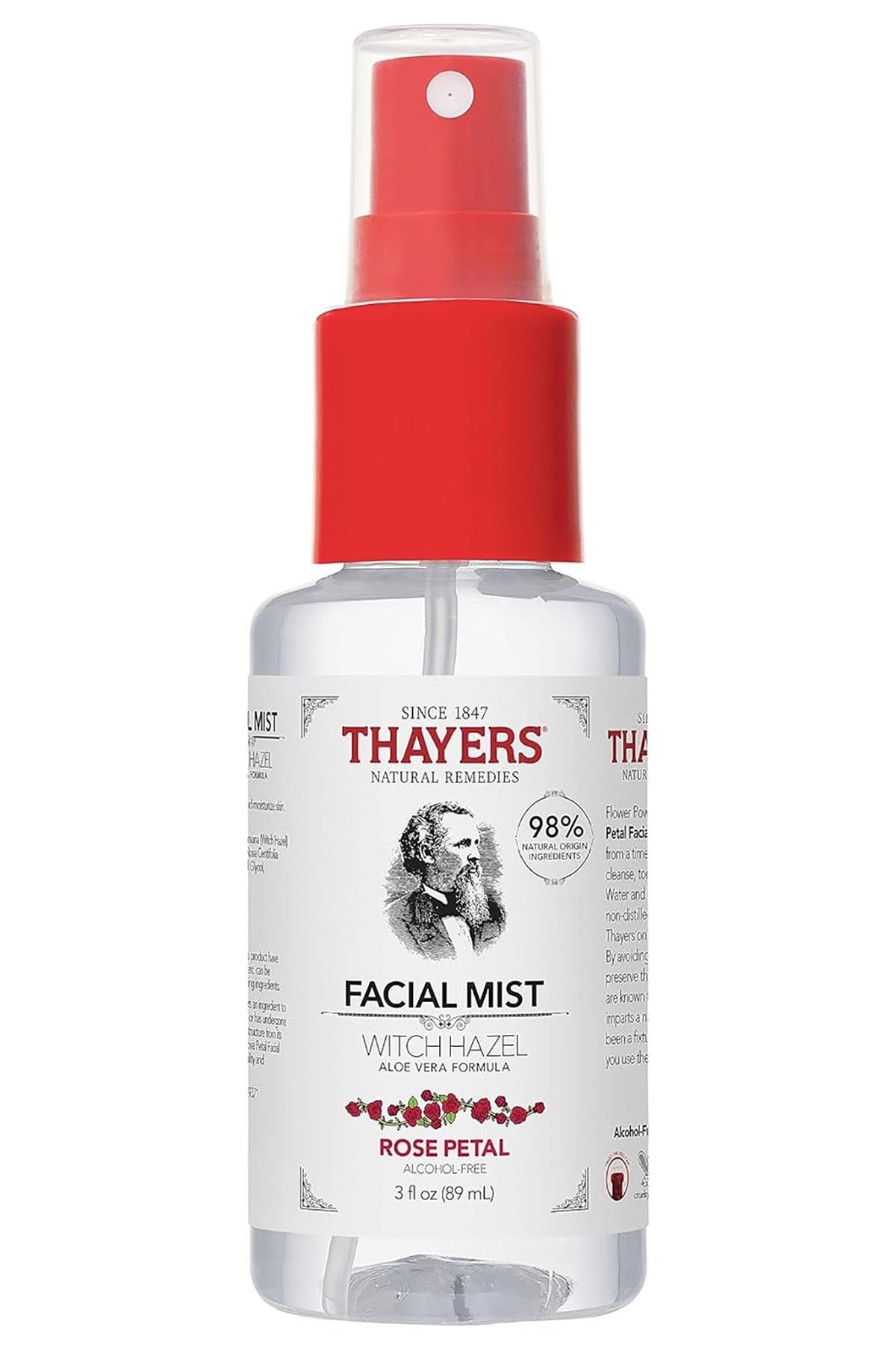 Thayers Cadı Fındığı ve Gül Yaprağı Yüz Spreyi 89ML