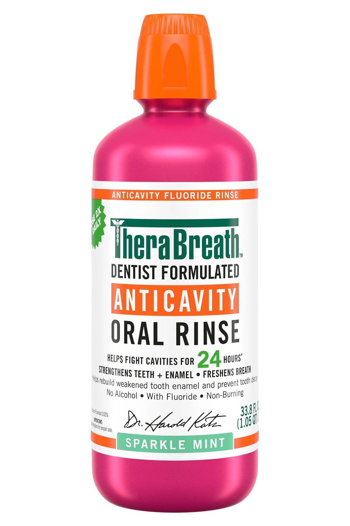 Thera Breath Anticavity Sparkle Mint Ağız Çalkalama Suyu 1LT
