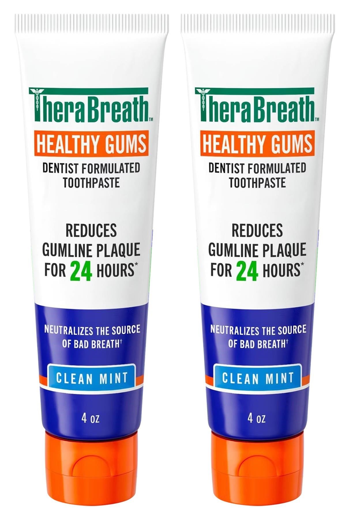 Thera Breath Healthy Gums Clean Mint Diş Macunu 2’li Paket 2x113GR