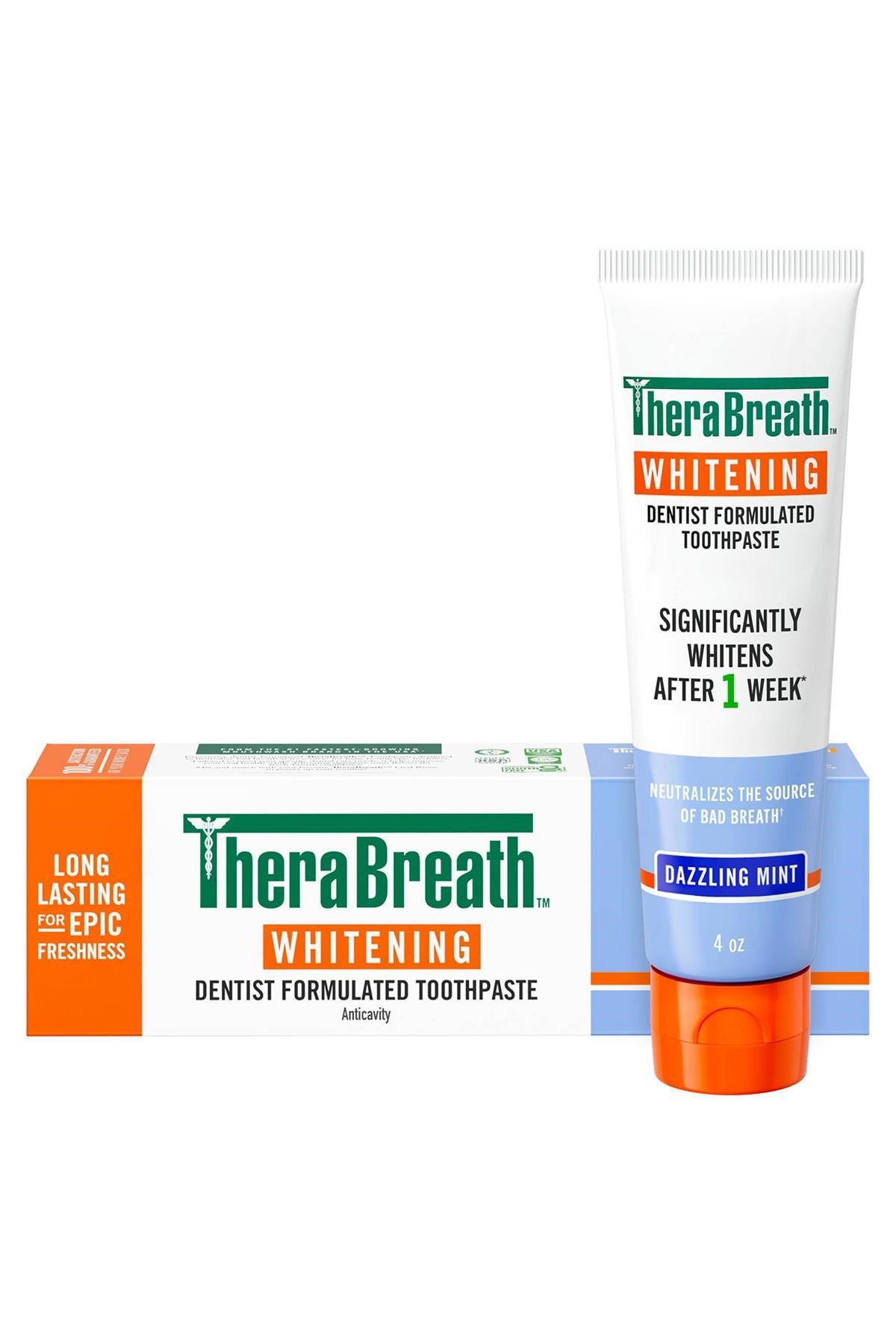 Thera Breath Whitening Dazzling Mint Diş Macunu 113GR