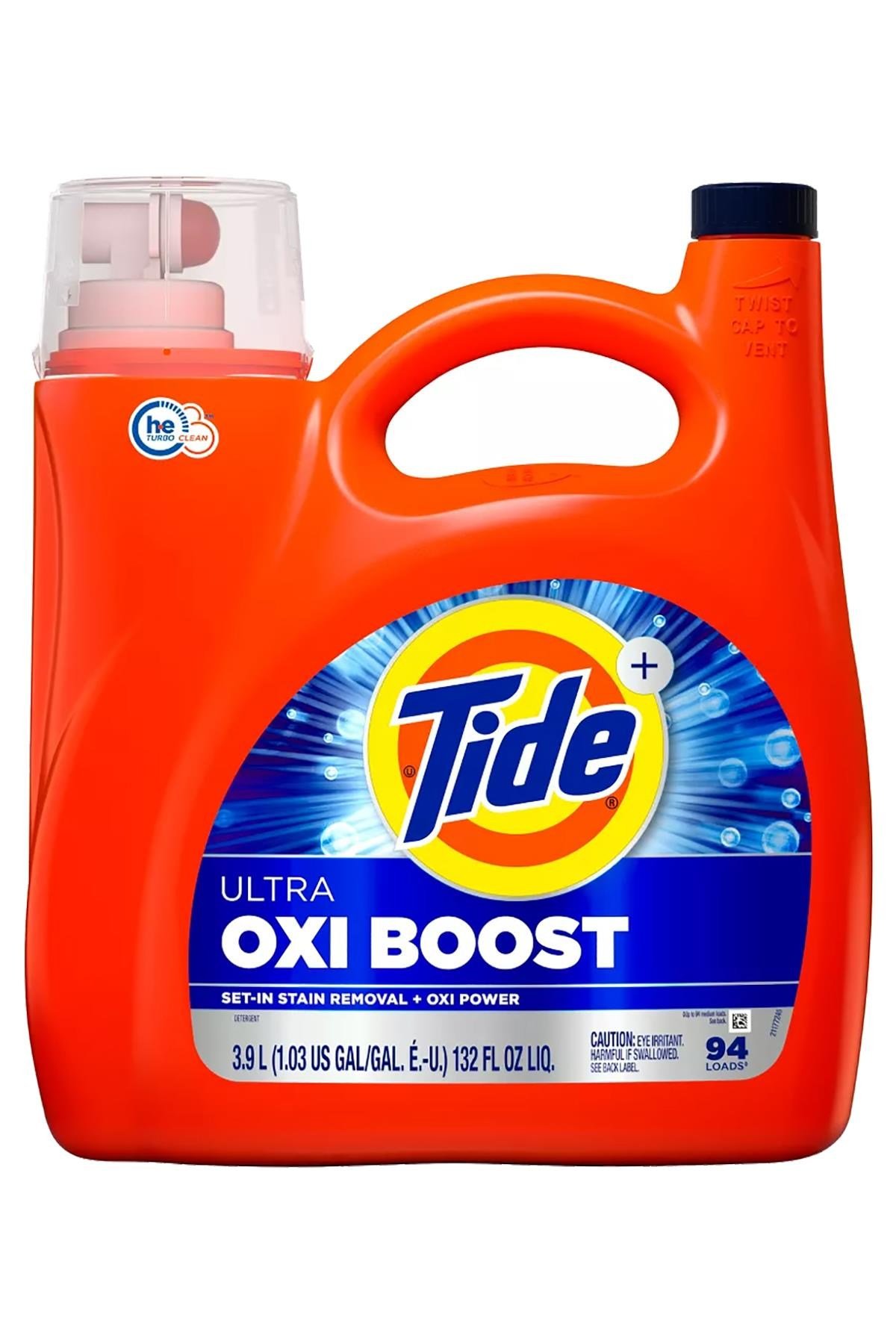 Tide Ultra Oxi Boost Sıvı Çamaşır Deterjanı 94 Yıkama 3.9LT