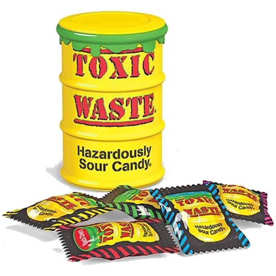 Toxic Waste Hazadously Ekşi Şeker 42GR (Sarı)