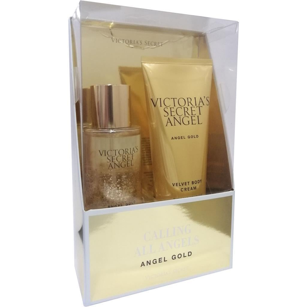 Victoria's Secret Angel Gold Mist + Velvet Body Cream Set