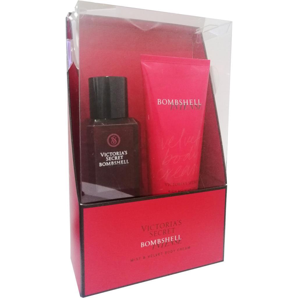 Victoria's Secret Bombshell Intense Mist + Velvet Body Cream Set
