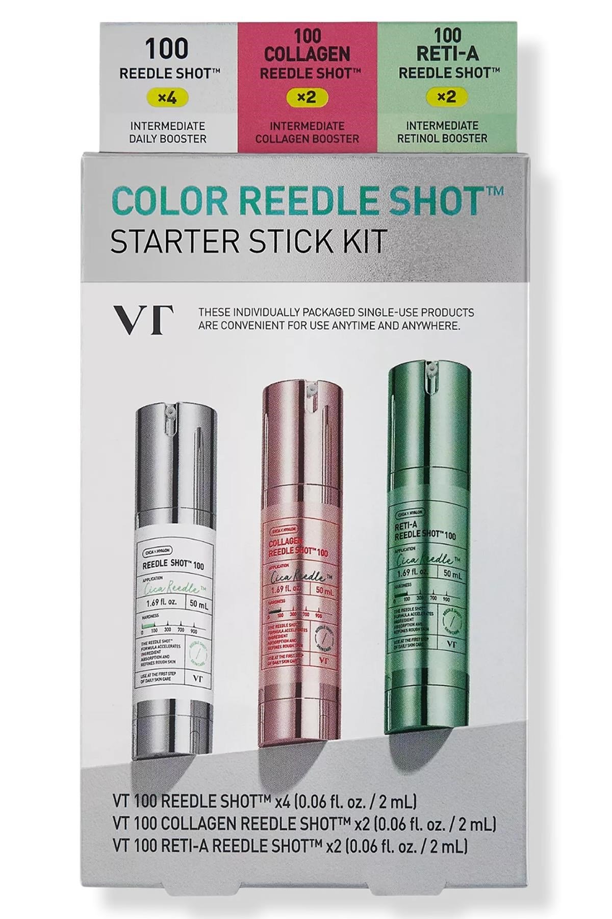 VT Cosmetics Color Reedle Shot Starter Stick Kit Cilt Bakım Seti