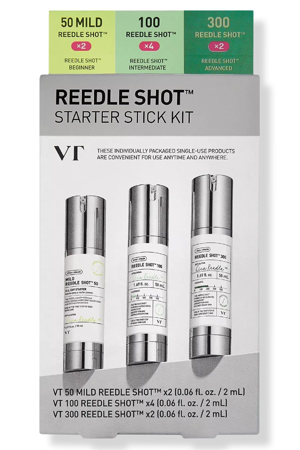 VT Cosmetics Reedle Shot Starter Stick Kit Cilt Bakım Seti