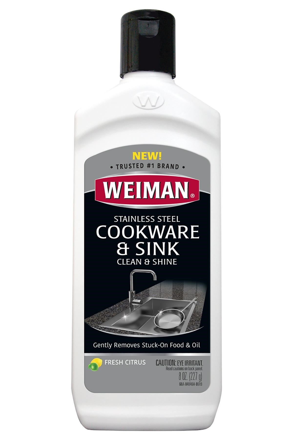 Weiman Paslanmaz Çelik Pişirme Kapları ve Lavabo Temizleyici Parlatıcı 237ML