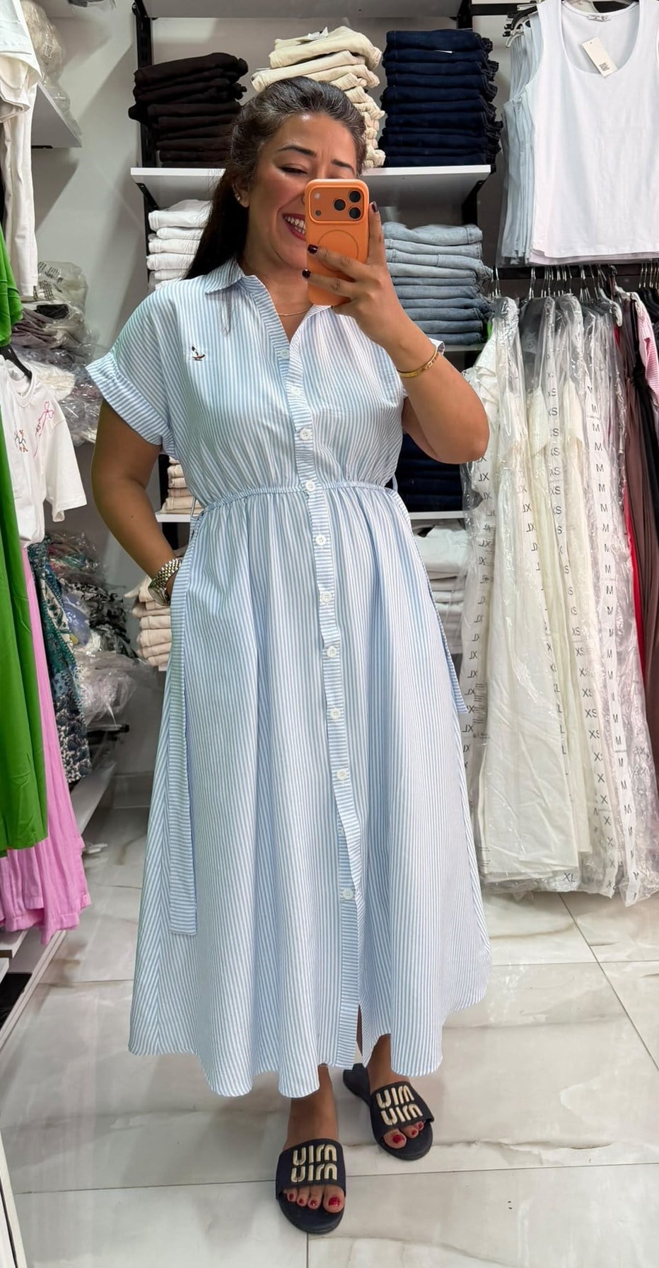 Marina Gömlek Elbise