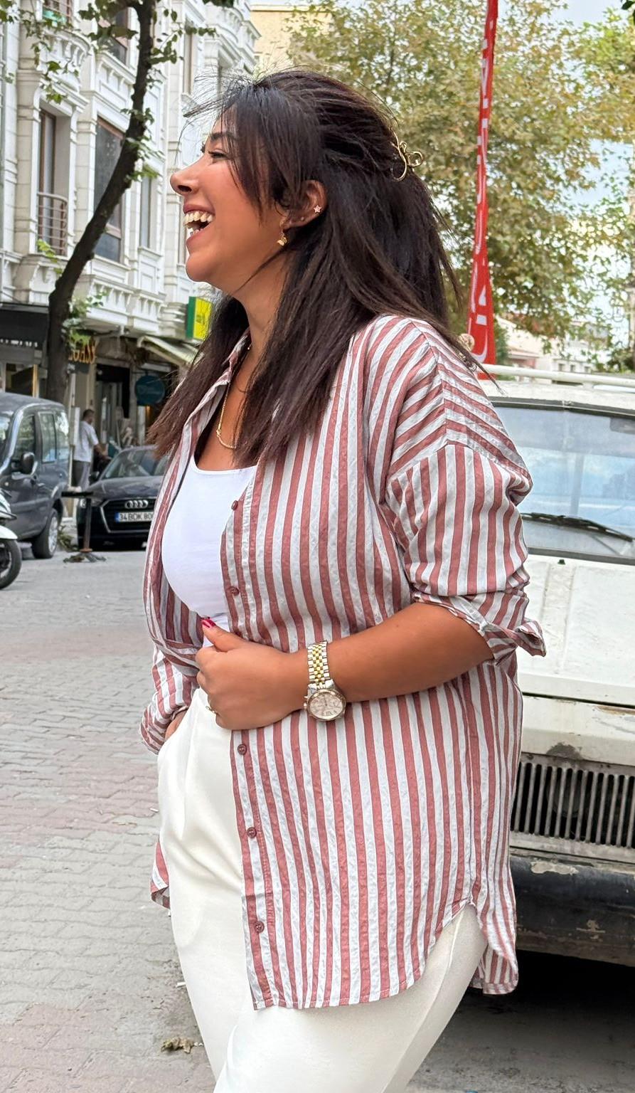 Pinterest Gömlek(kendi bedeninzi alın)