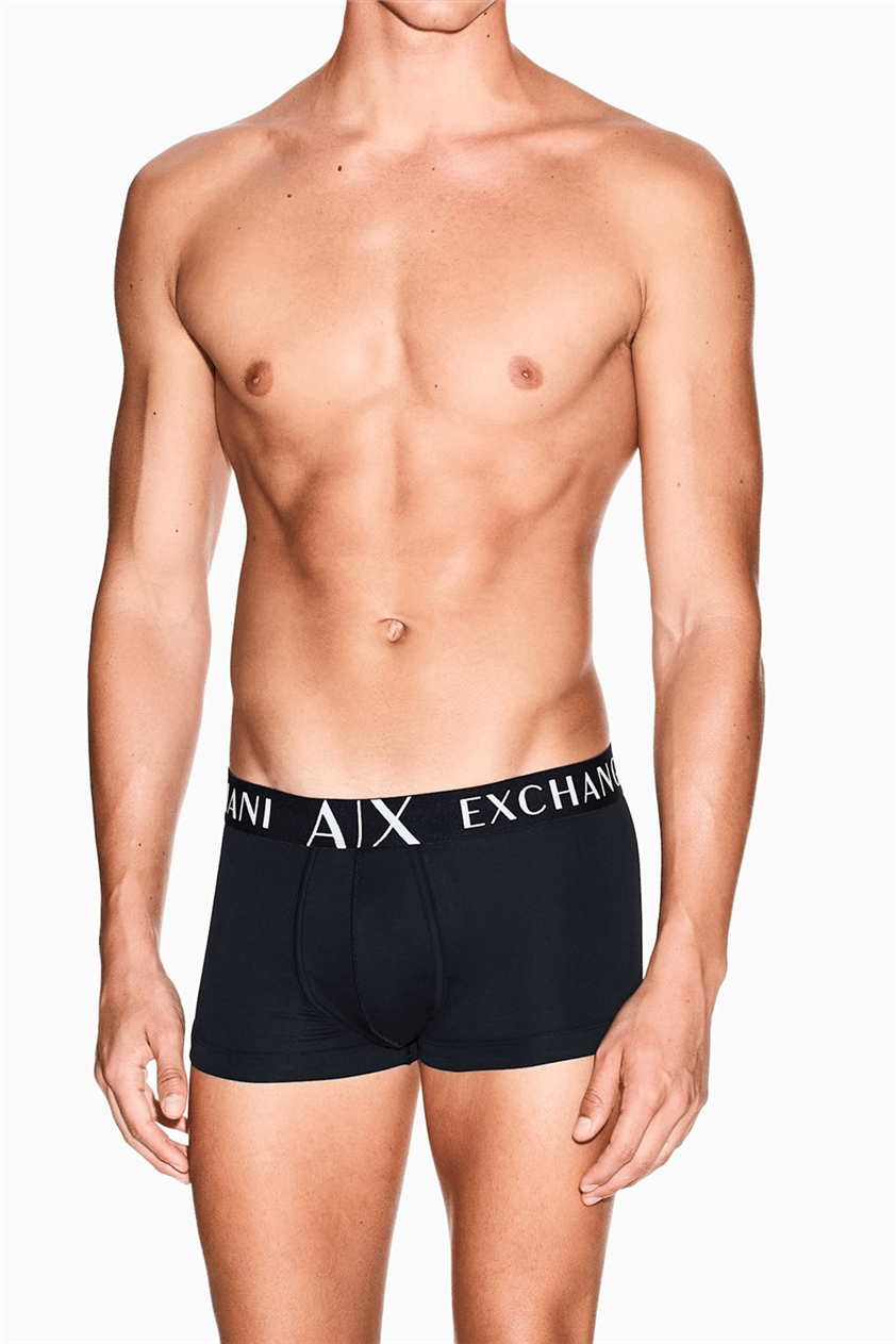 Armani Exchange Erkek Boxer Siyah