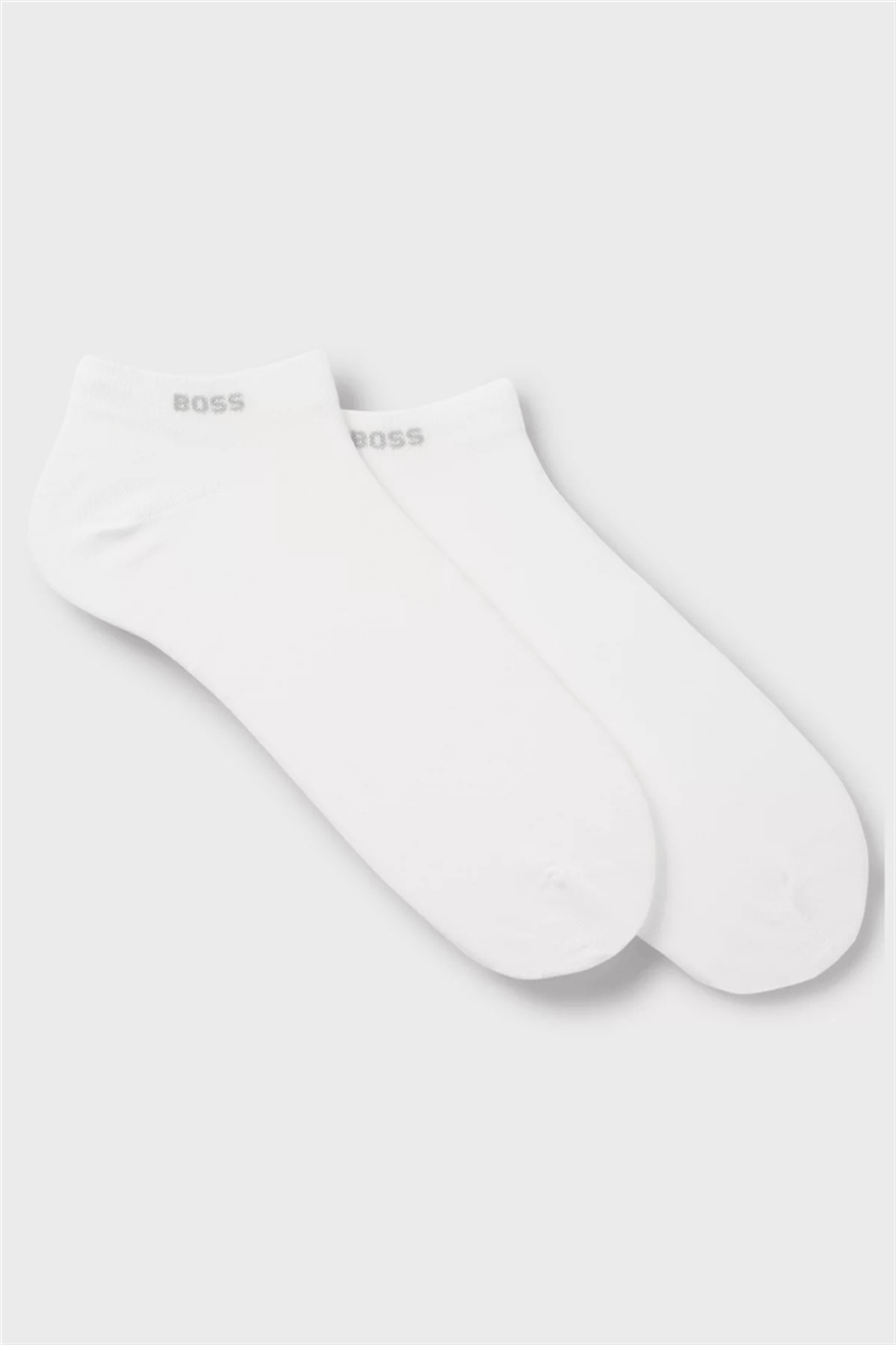 Boss 2P As Uni CC Erkek 2li Çorap Beyaz