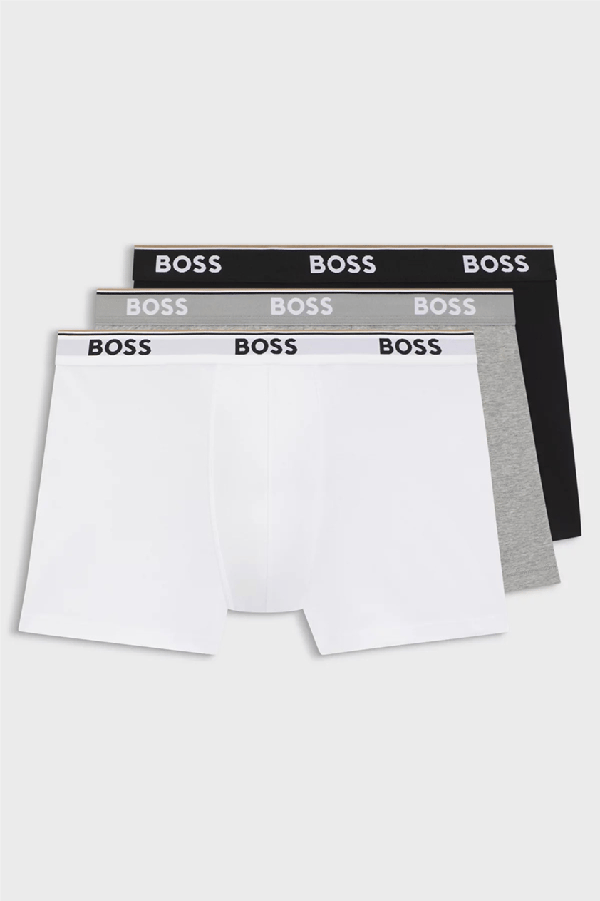 Boss BoxerBr 3P Power Erkek 3lü Boxer