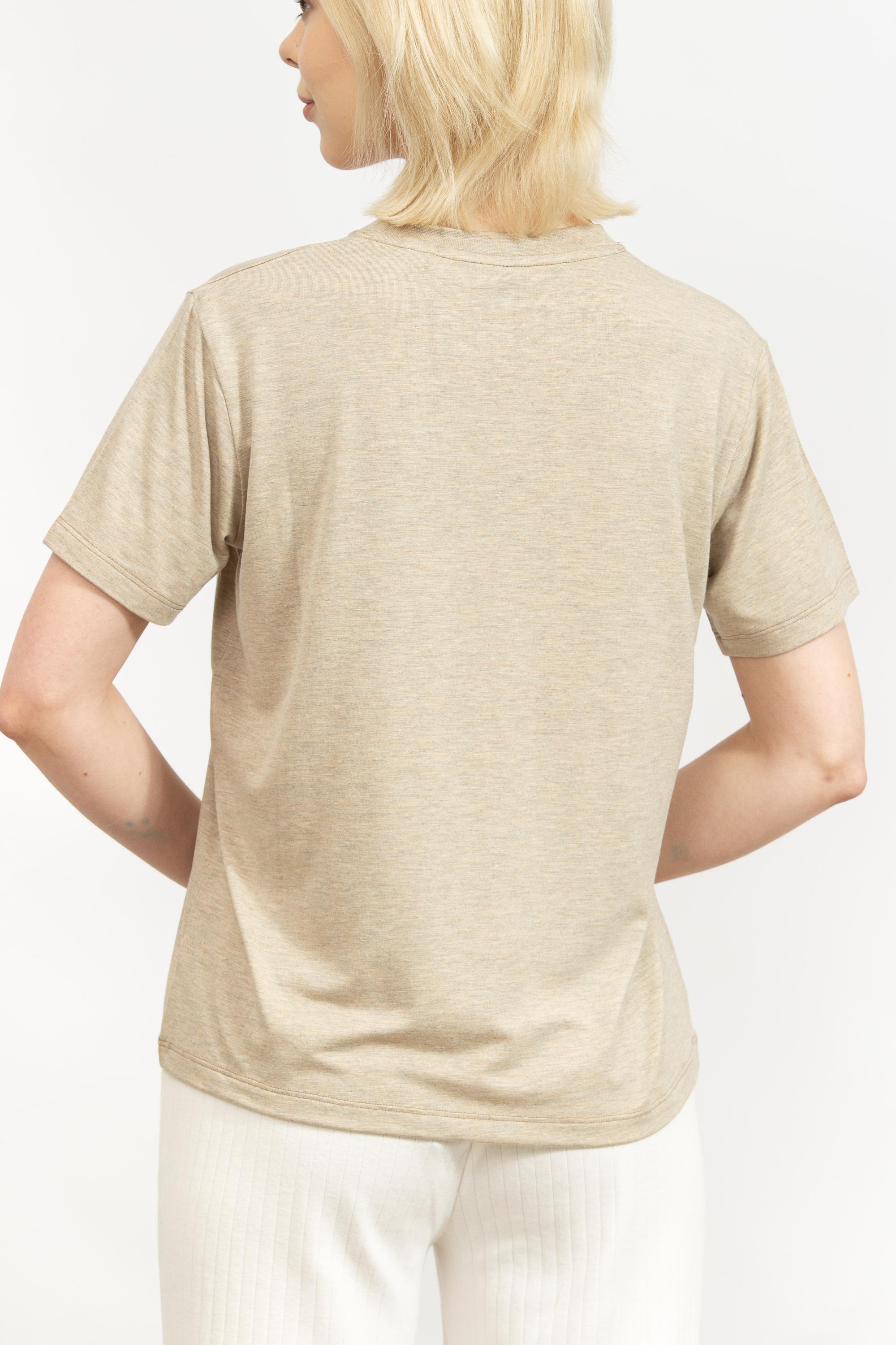 Boss Kadın Bisiklet Yaka T-Shirt