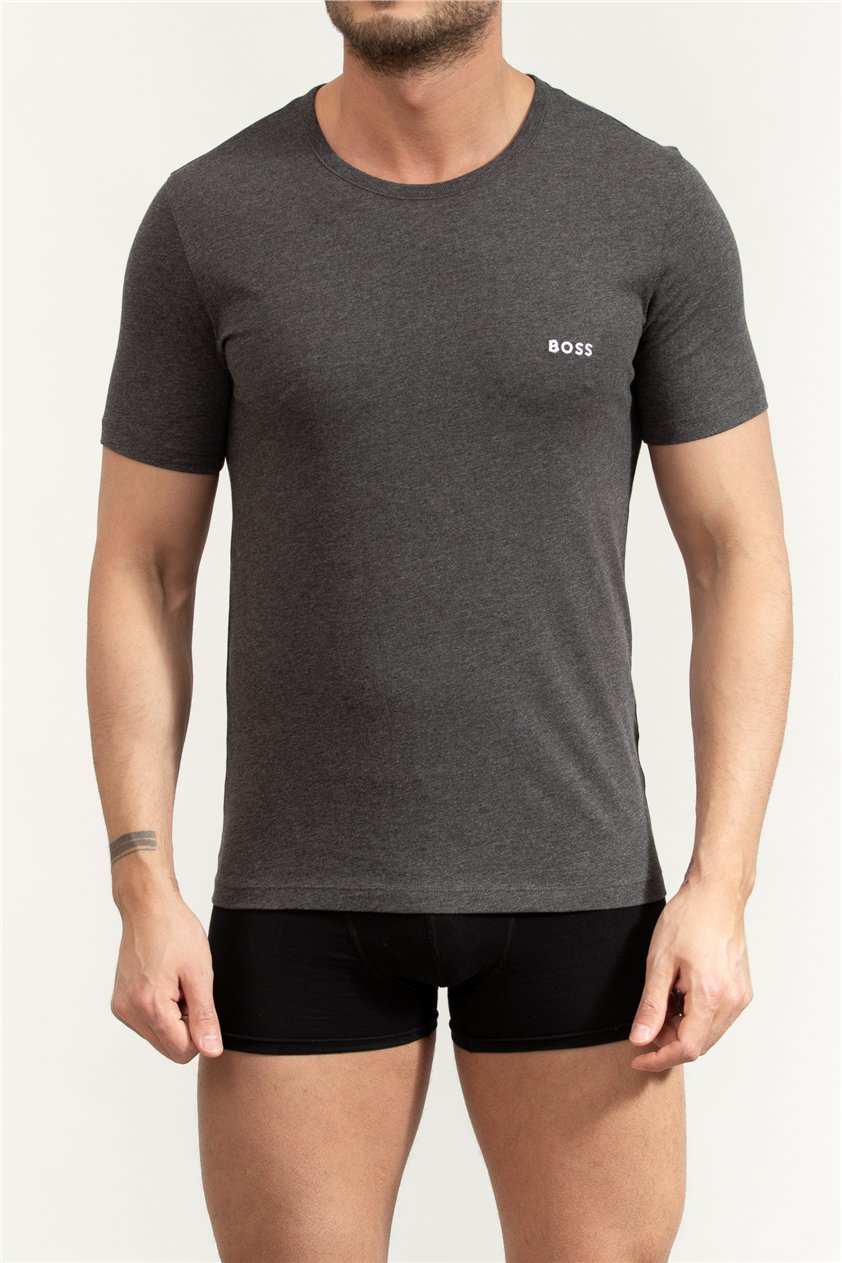 Boss TShirt RN 3P Classic Erkek 3lü Atlet