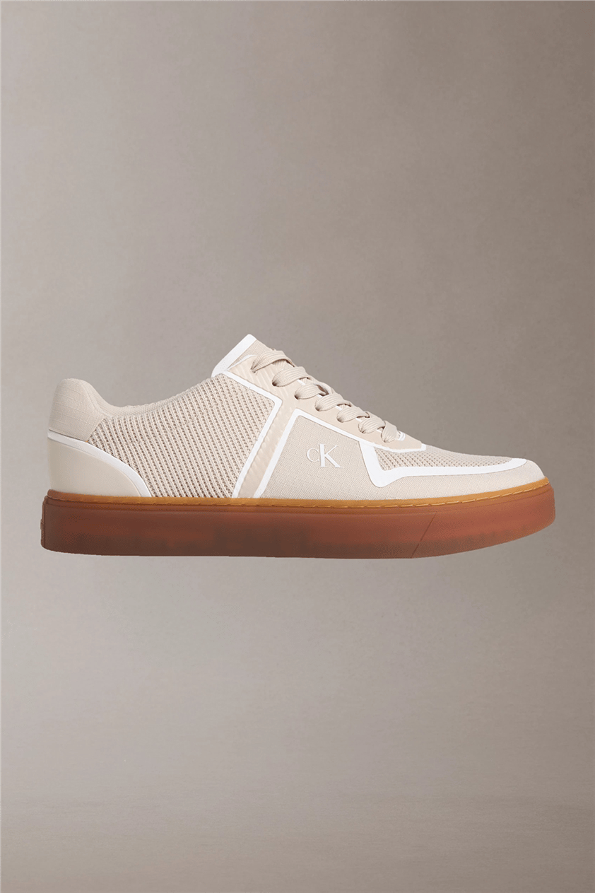 Calvin Klein Classic Cups Laceup Erkek Sneaker Gold