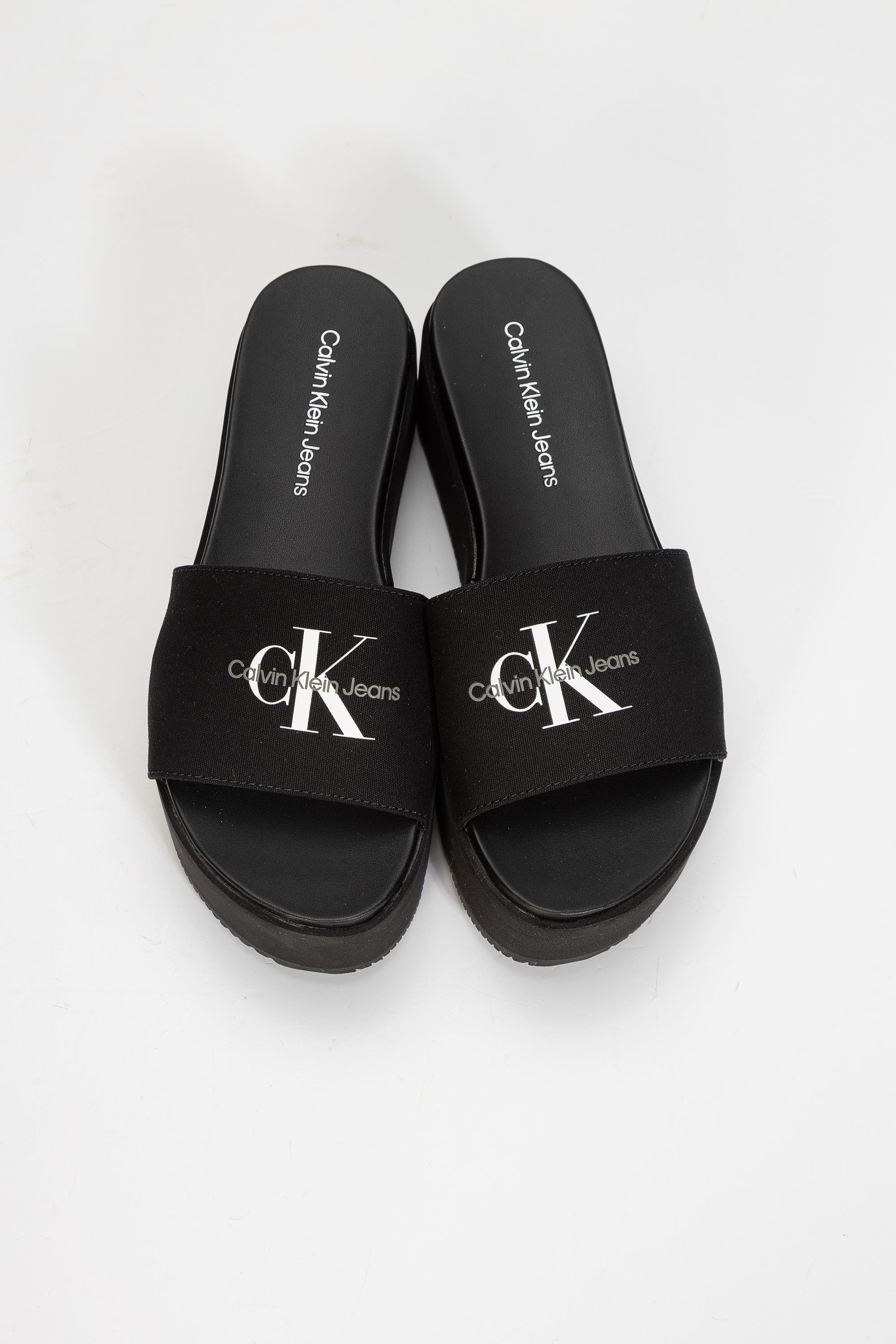 Calvin Klein Flatform Sandal Monogram Kadın Sandalet