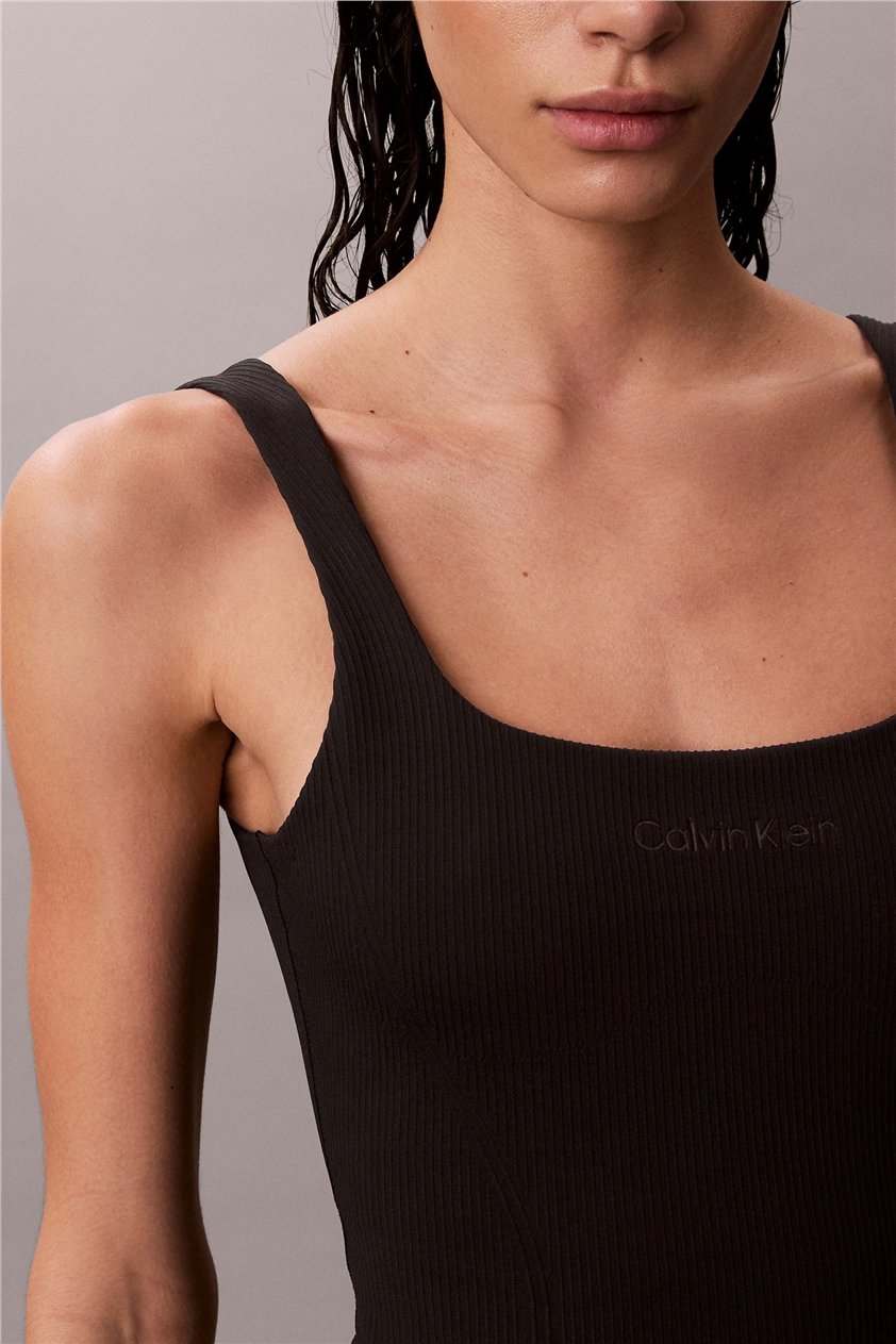 Calvin Klein Kadın Mayo Siyah