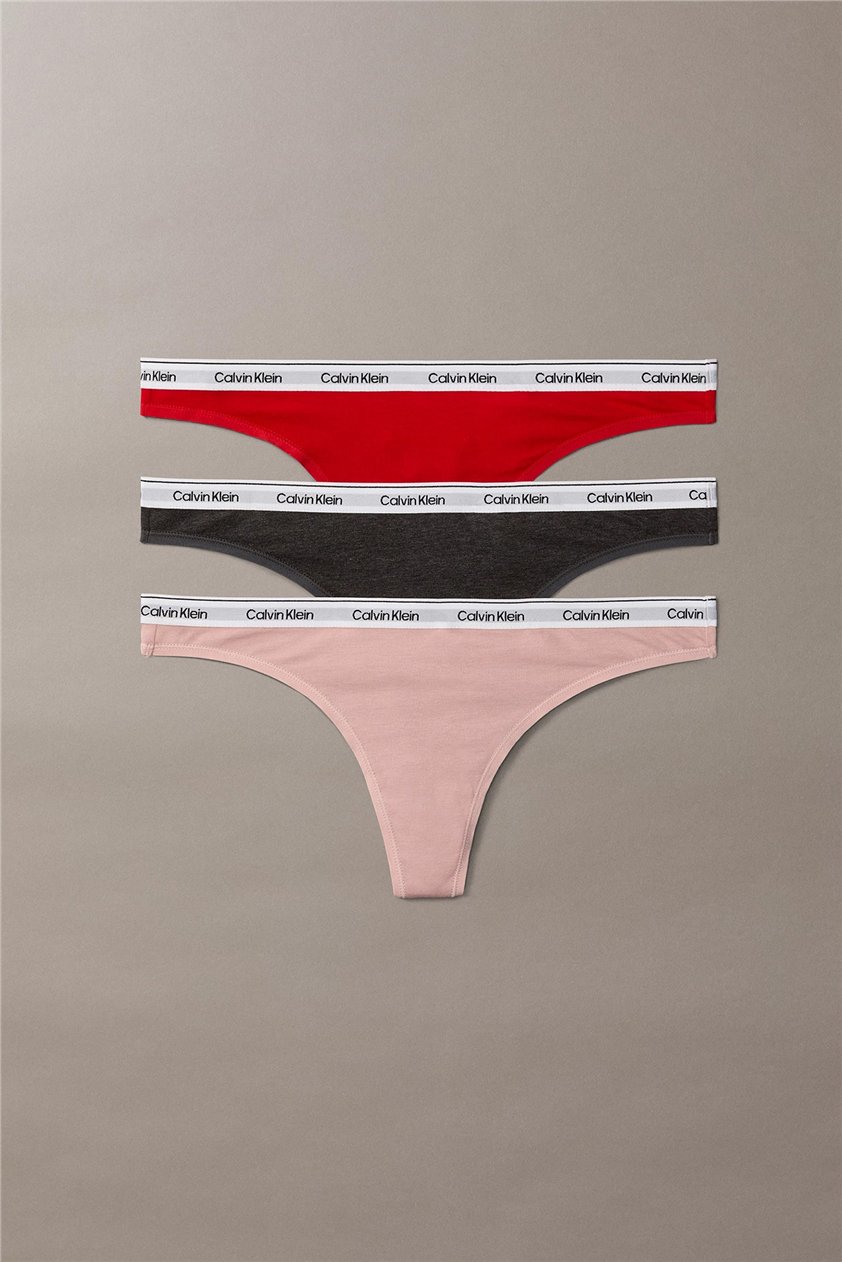 Calvin Klein Thong Kadın 3lü Külot