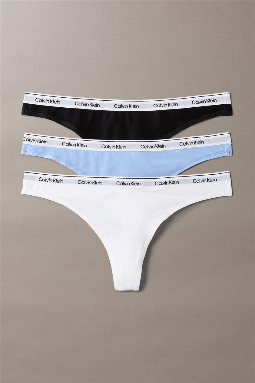 Calvin Klein Thong Kadın 3lü Külot
