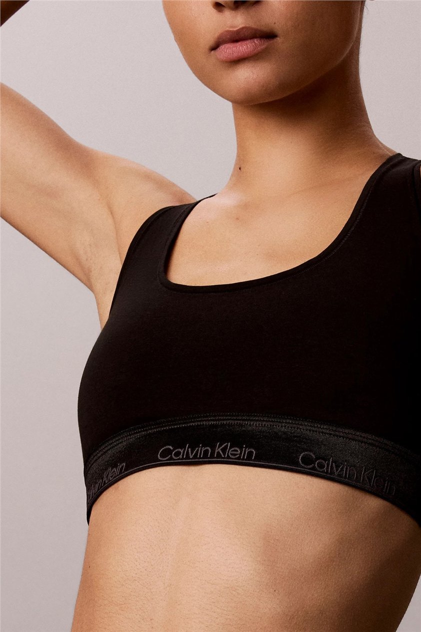 Calvin Klein Unlined Bralette Kadın Sütyen Siyah