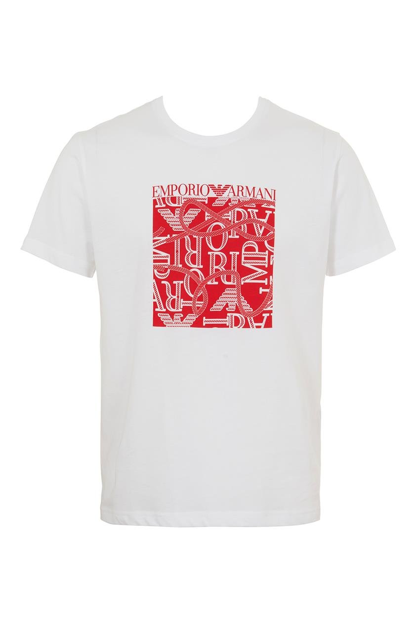 Emporio Armani Erkek Bisiklet Yaka T-Shirt