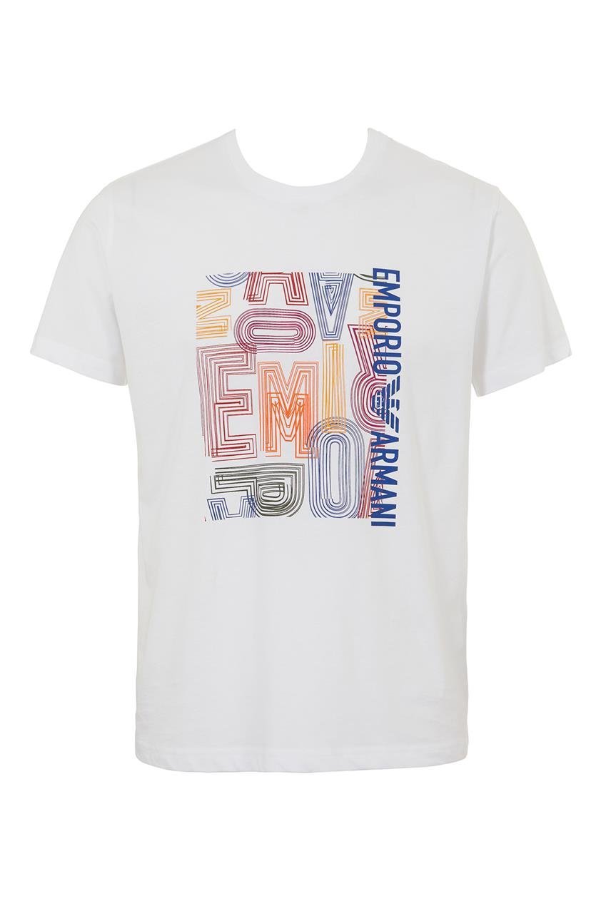 Emporio Armani Erkek Bisiklet Yaka T-Shirt