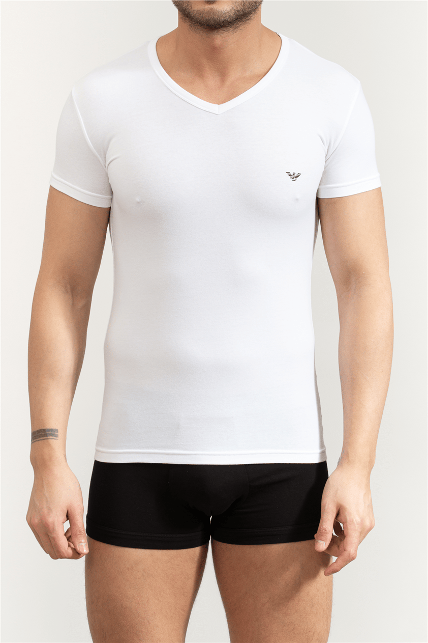 Emporio Armani Erkek Tekli T-Shirt